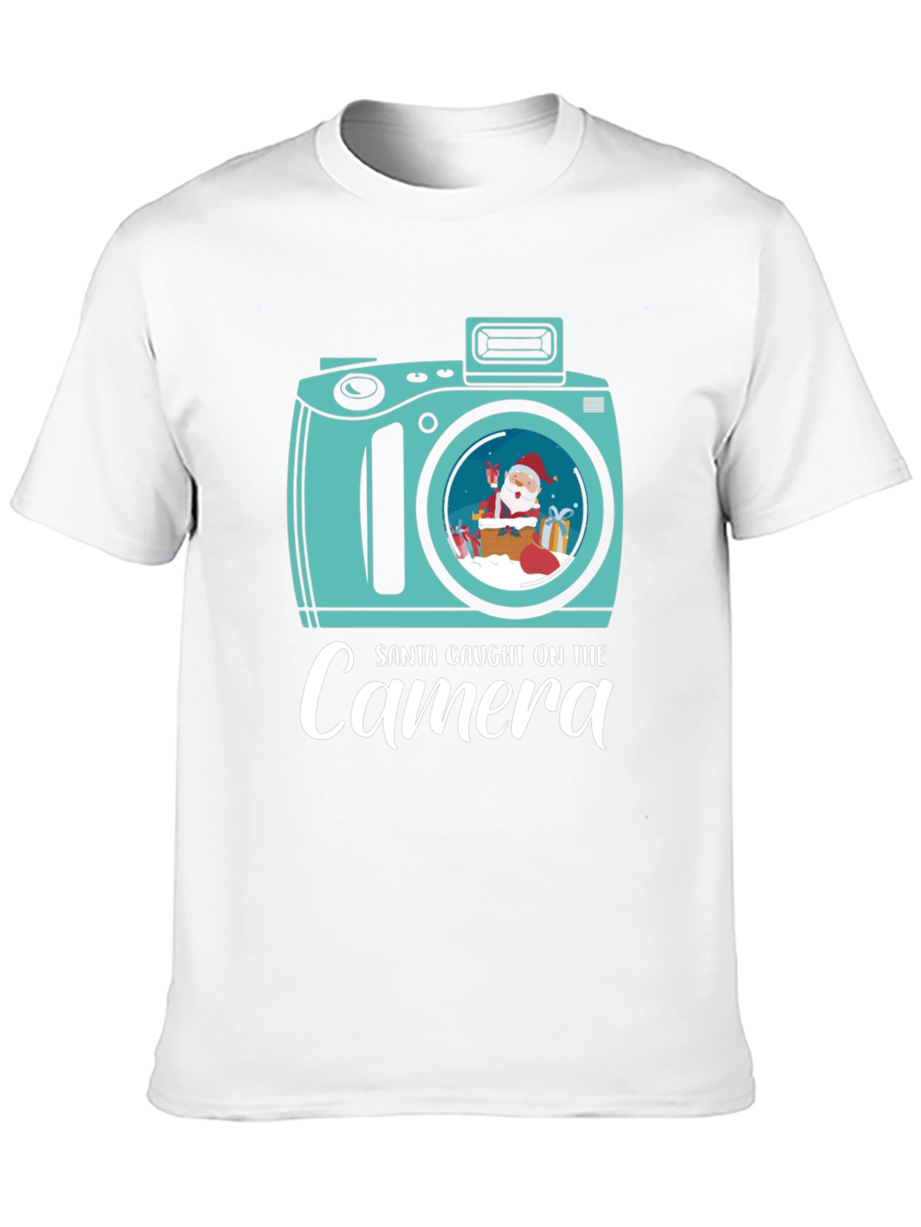 Santa Caught on Camera Graphic Tee
