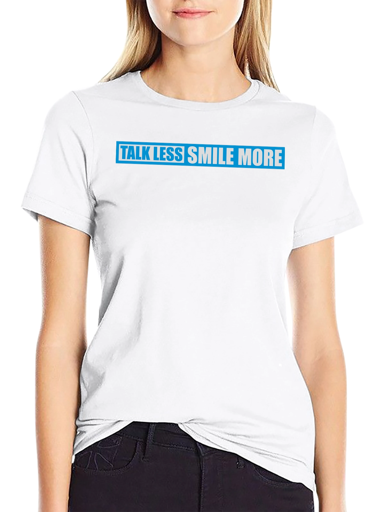 Talk Less Smile More Graphic T-Shirt