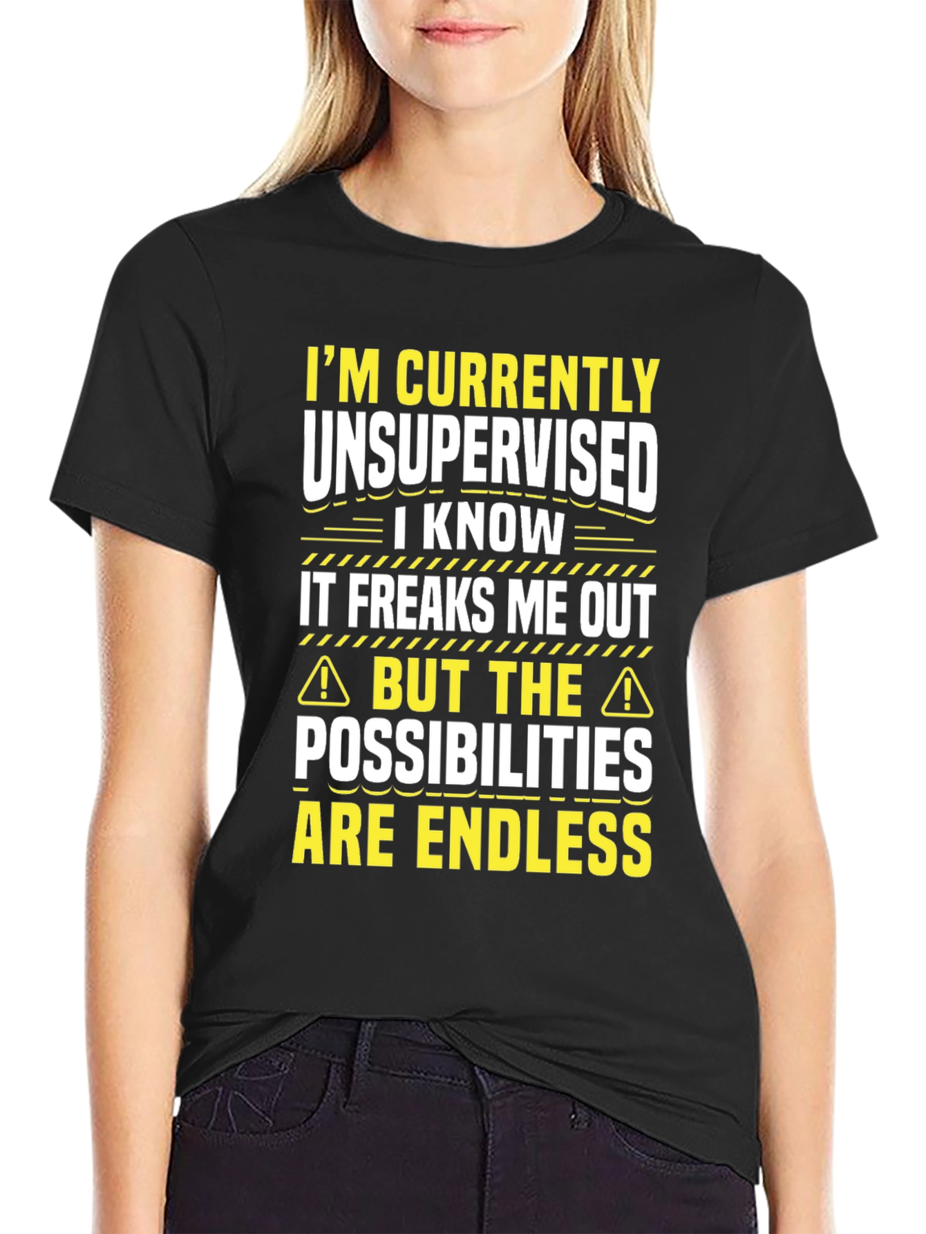Unsupervised Fun T-Shirt: Endless Possibilities!