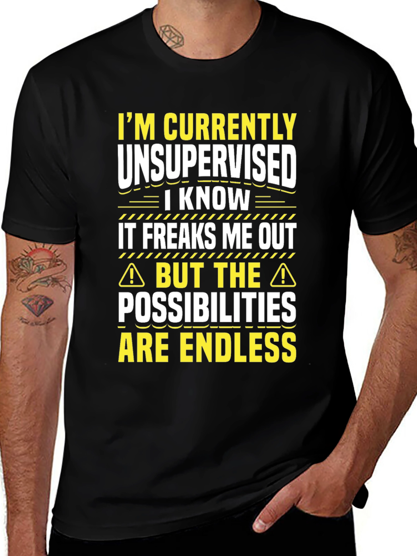 Unsupervised Fun T-Shirt: Endless Possibilities!