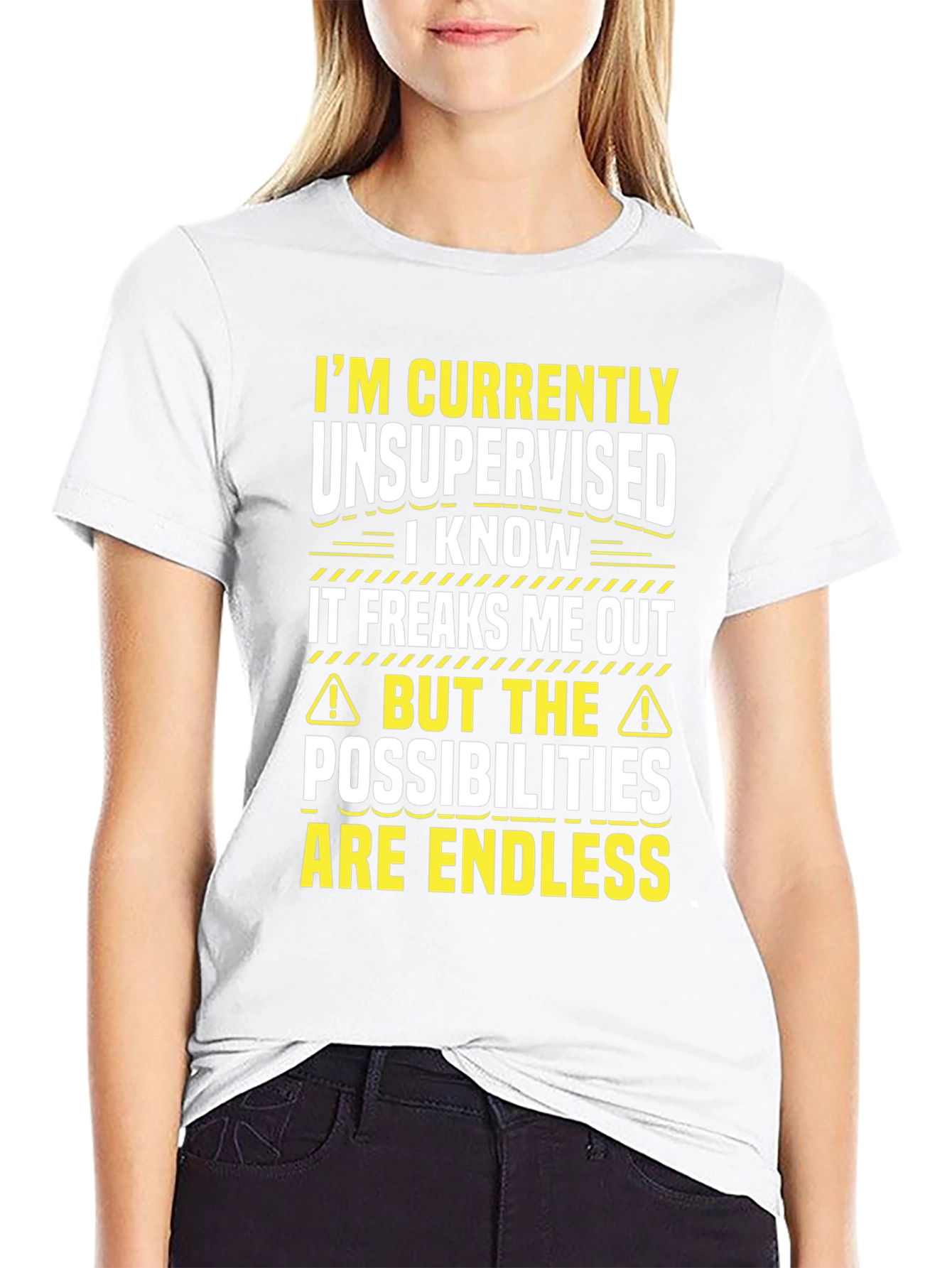 Unsupervised Fun T-Shirt: Endless Possibilities!