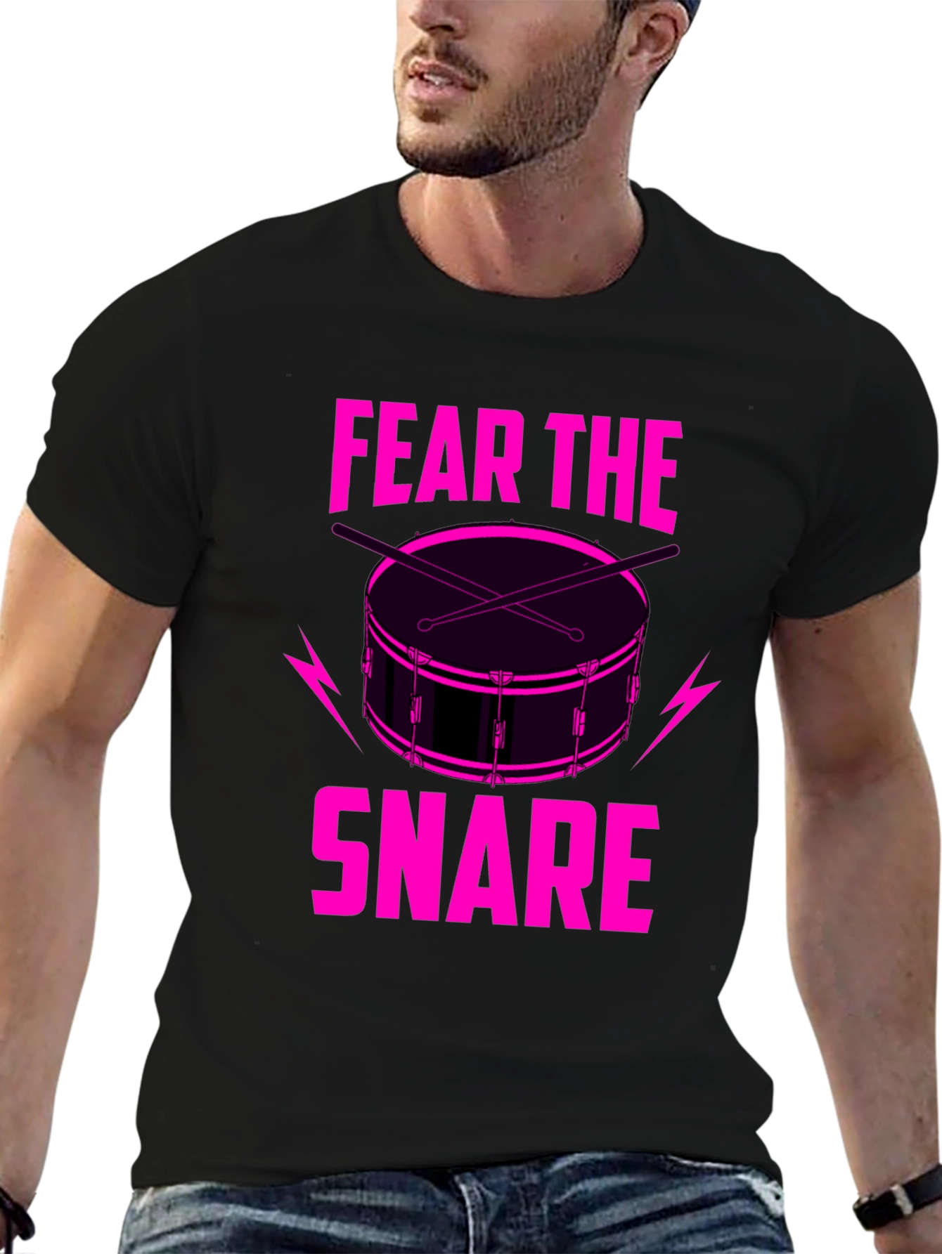 Fear the Snare Drum Graphic Tee