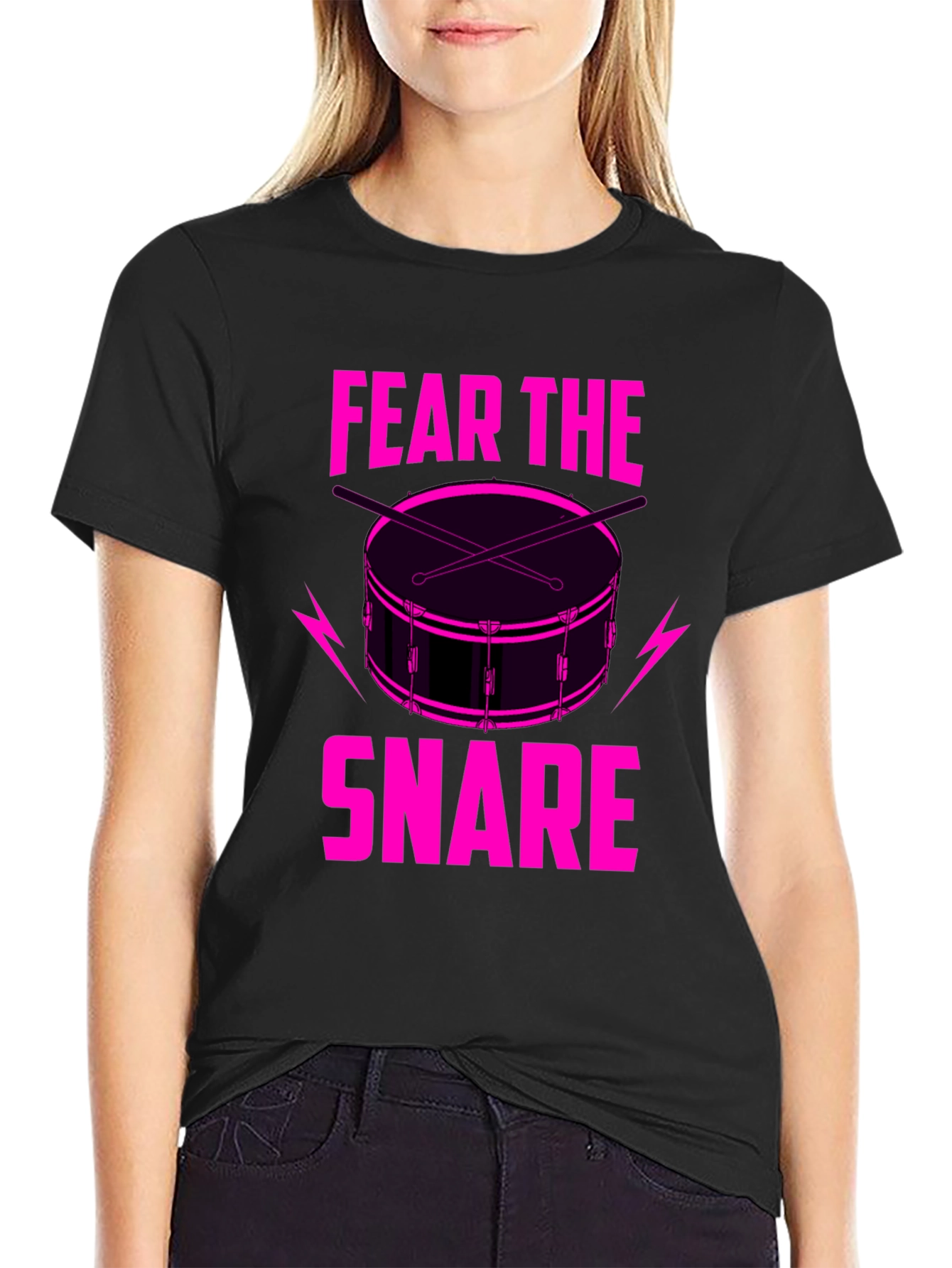 Fear the Snare Drum Graphic Tee