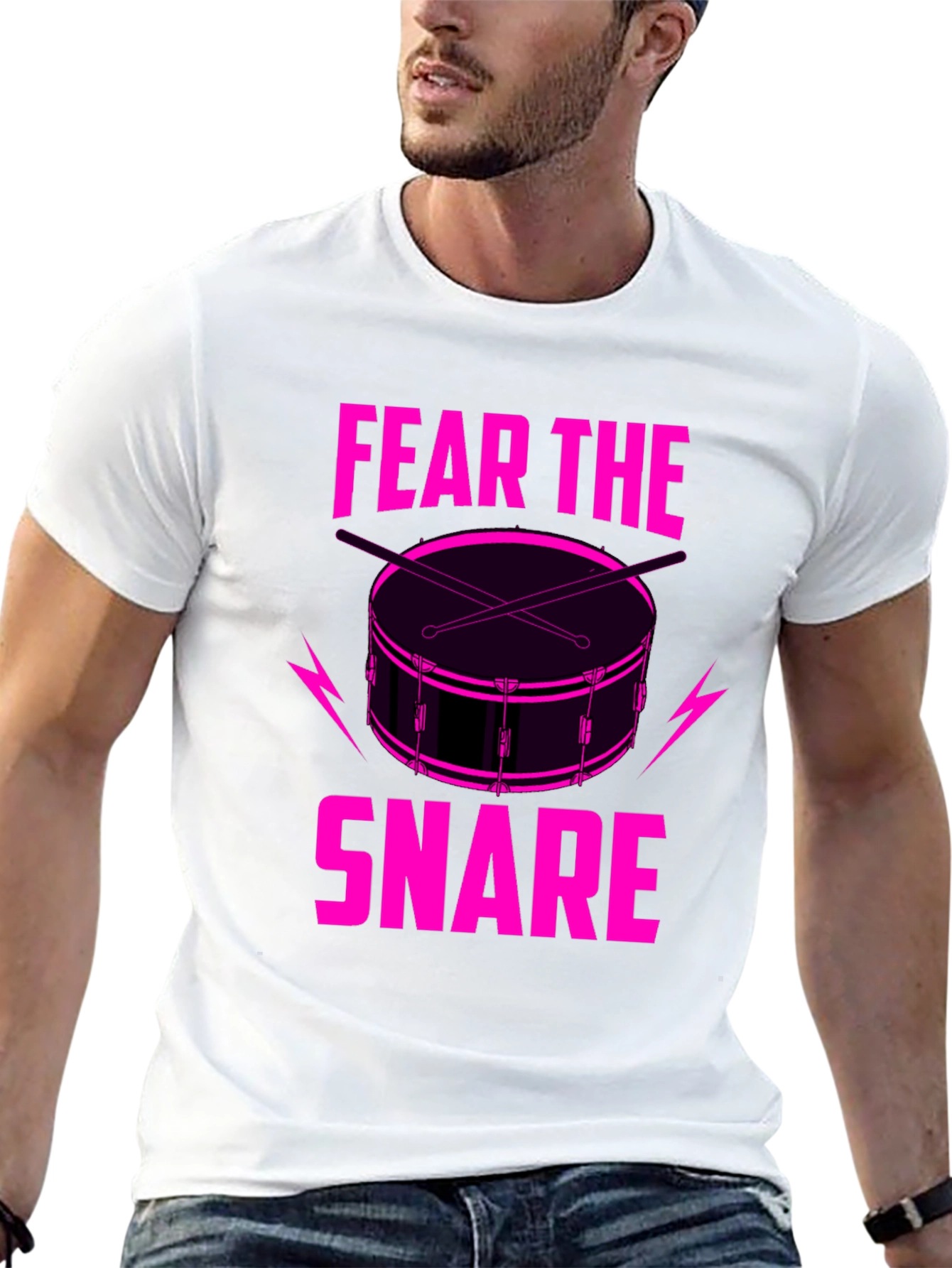Fear the Snare Drum Graphic Tee