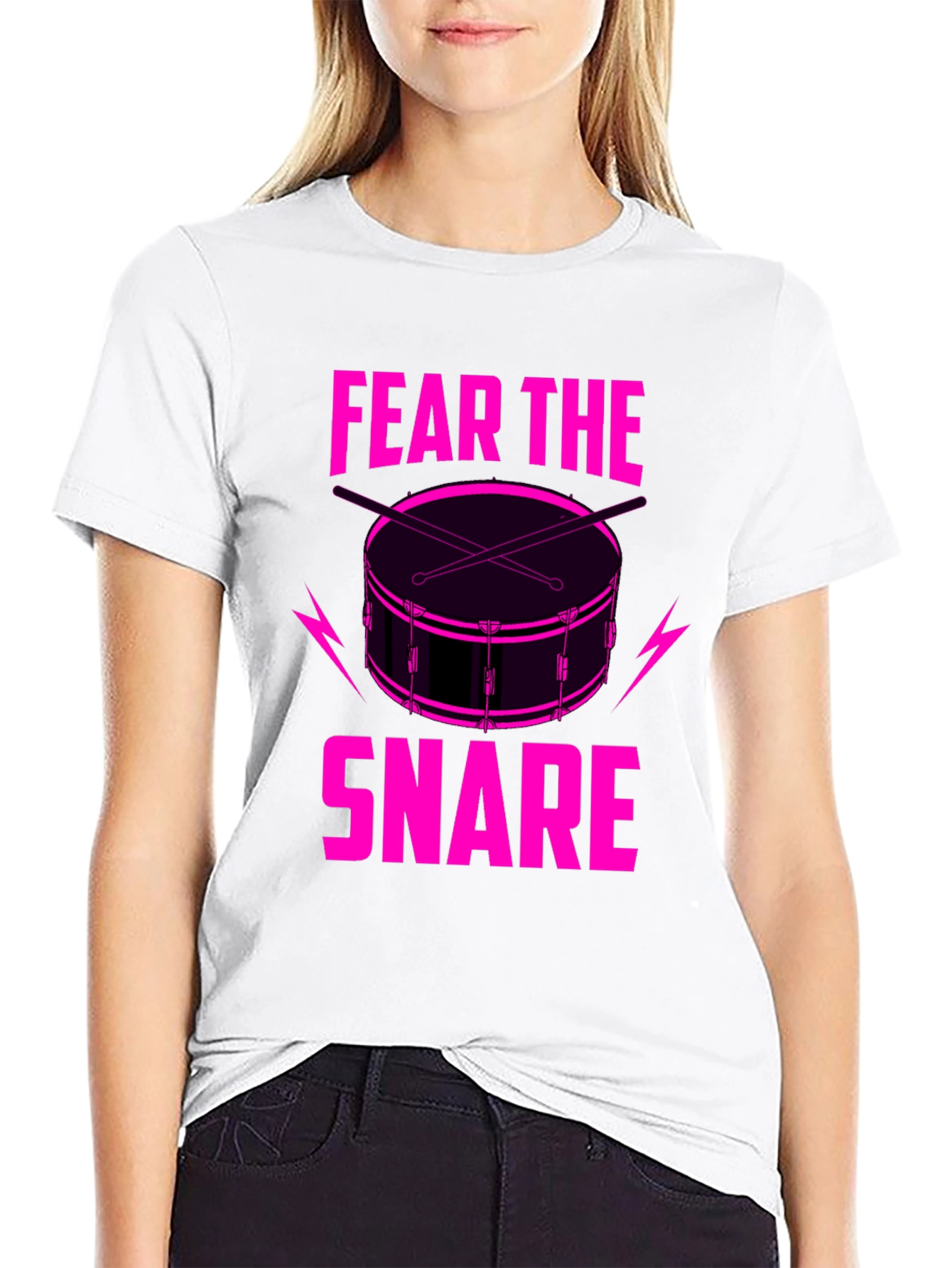 Fear the Snare Drum Graphic Tee