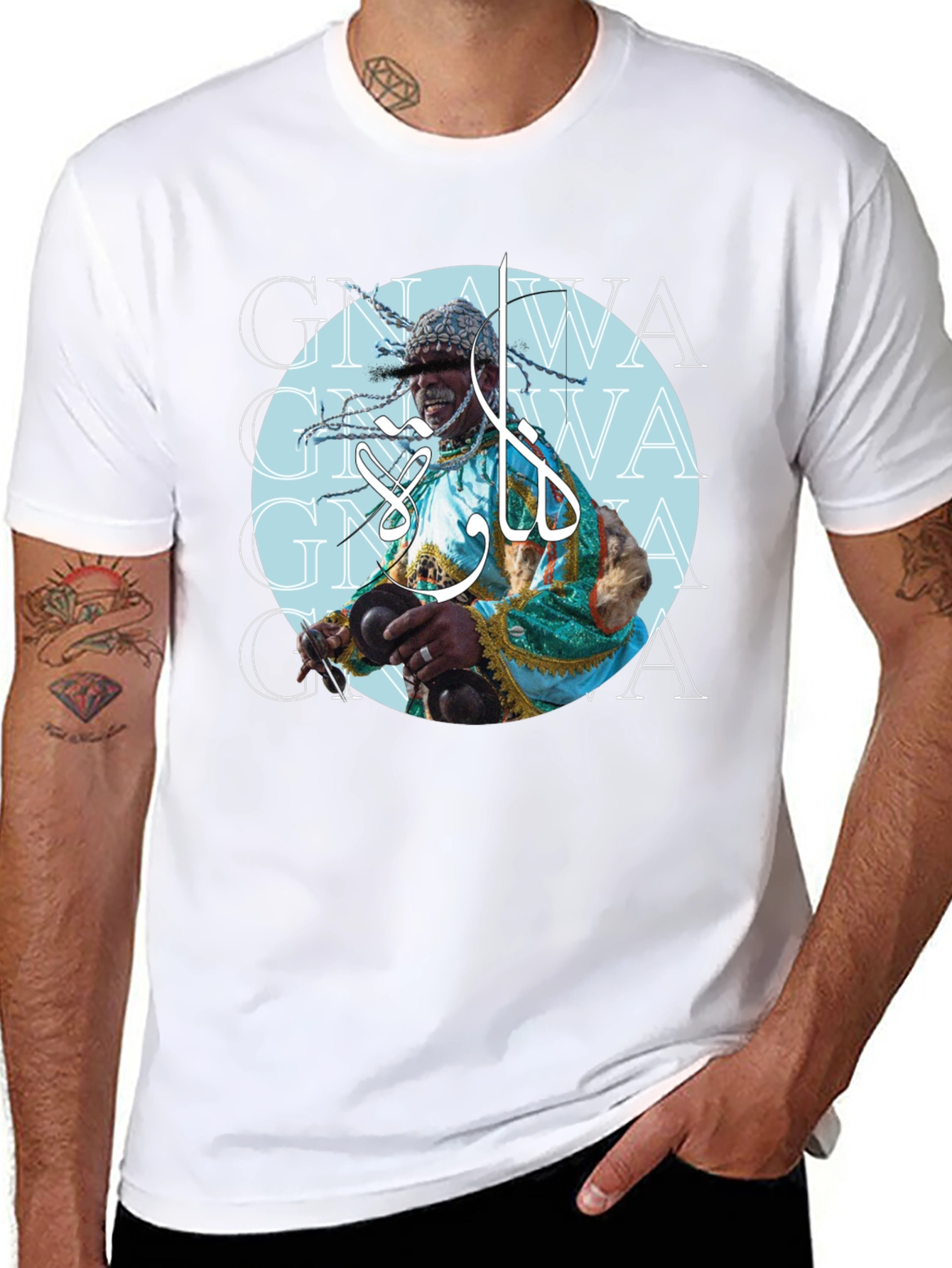 Gnawa T-Shirt - Unique Cultural Design