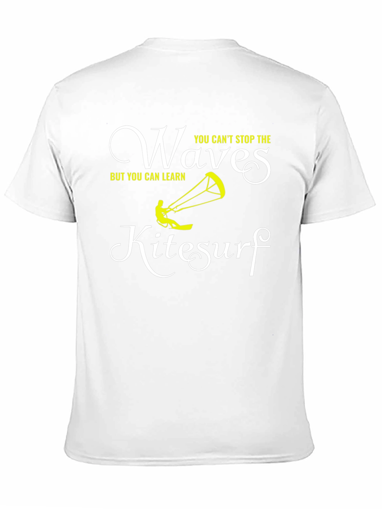 Kitesurf Waves Graphic Tee - Learn to Ride!