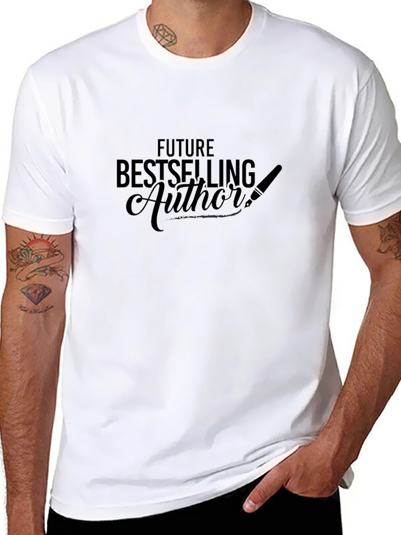 Future Bestselling Author Black T-Shirt