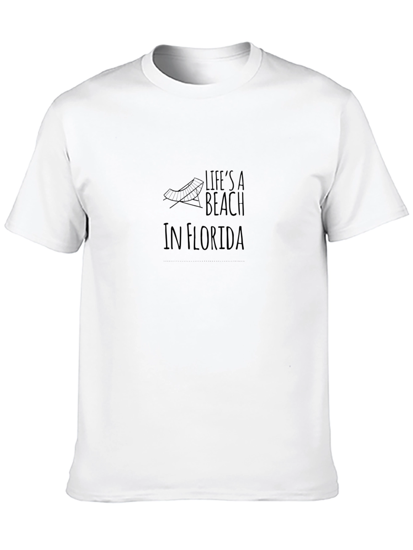 Lifes a Beach in Florida Graphic Tee