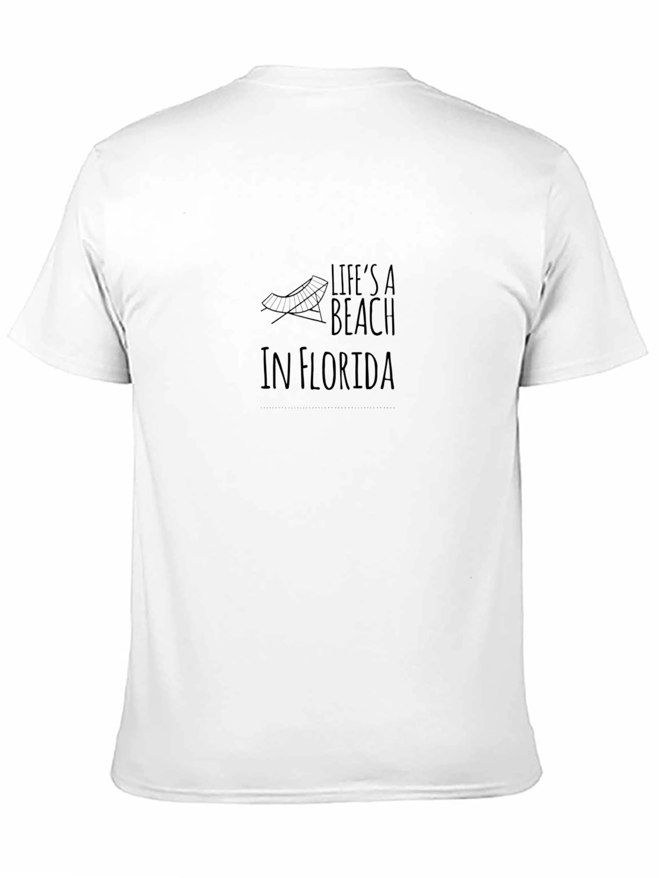 Lifes a Beach in Florida Graphic Tee