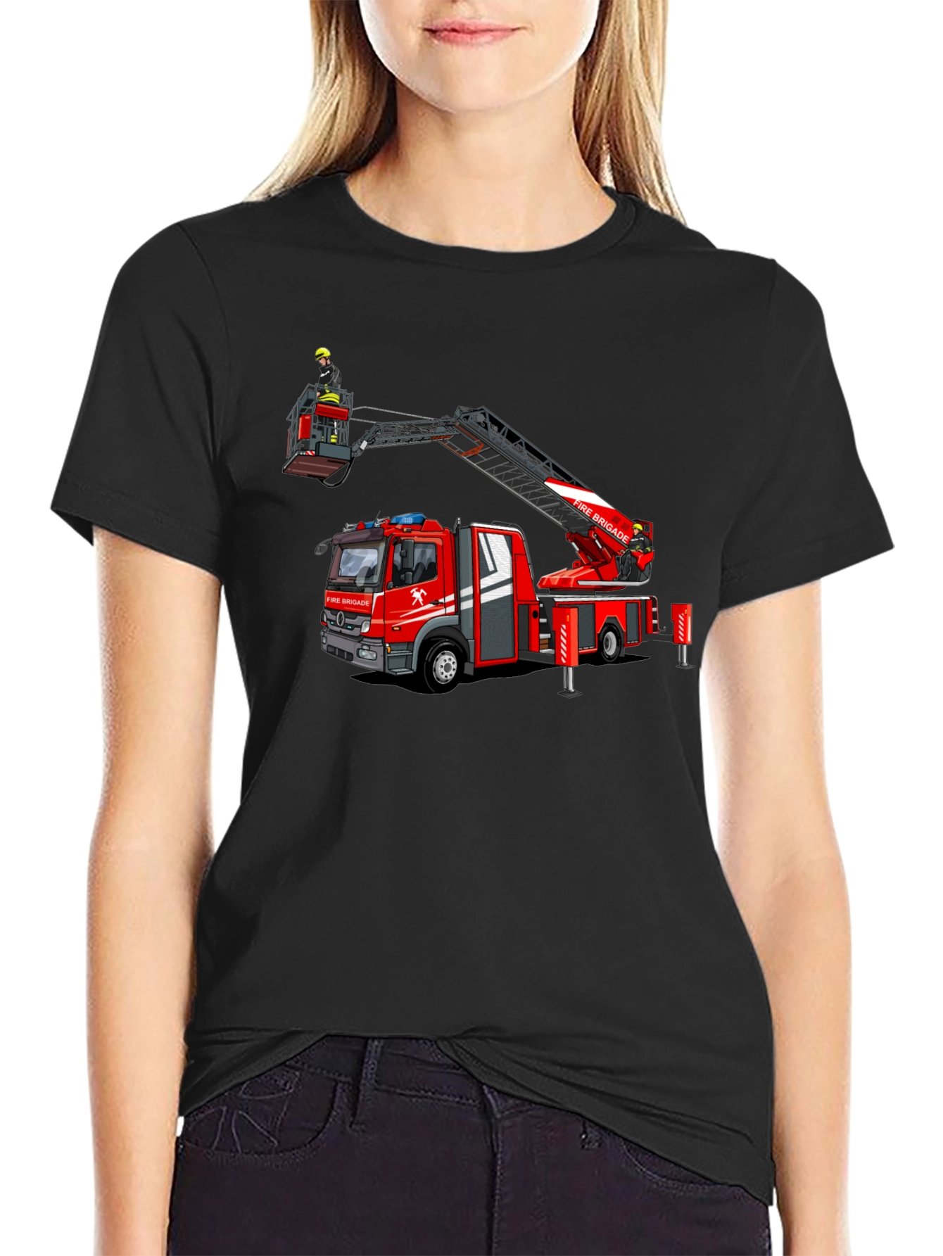 Fire Brigade Truck T-Shirt