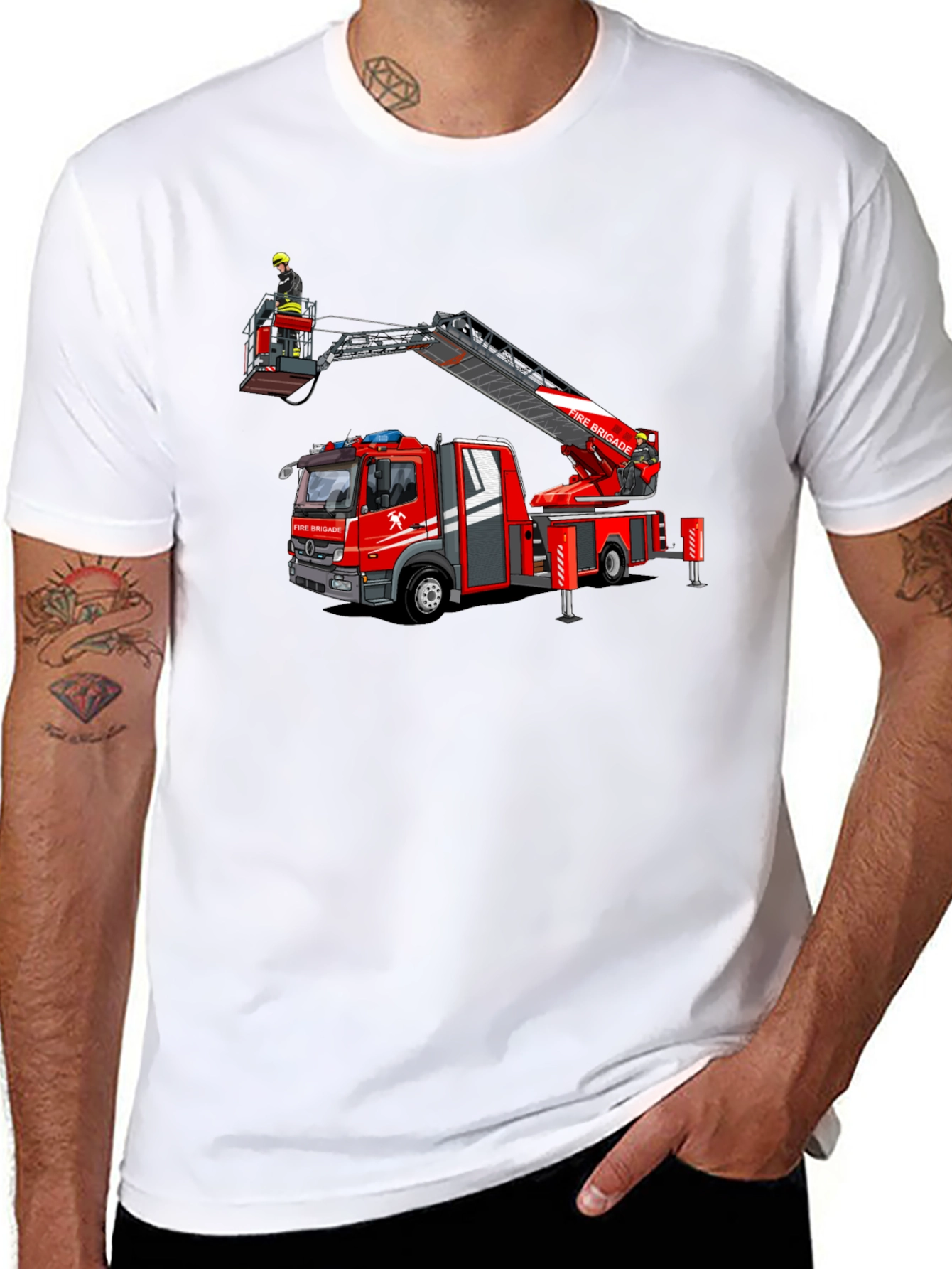 Fire Brigade Truck T-Shirt