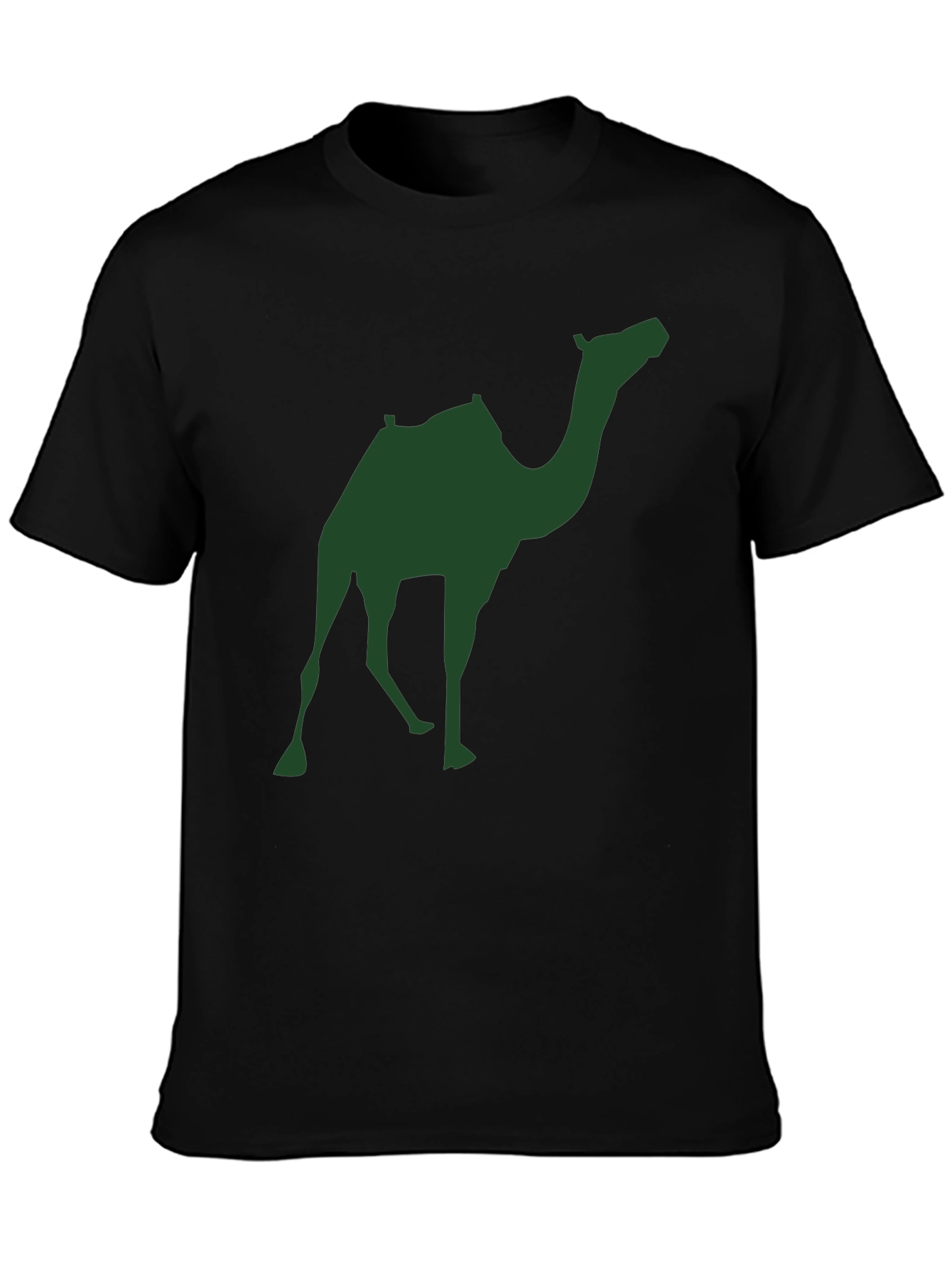 Camel Silhouette Graphic Tee - Mens Black T-Shirt