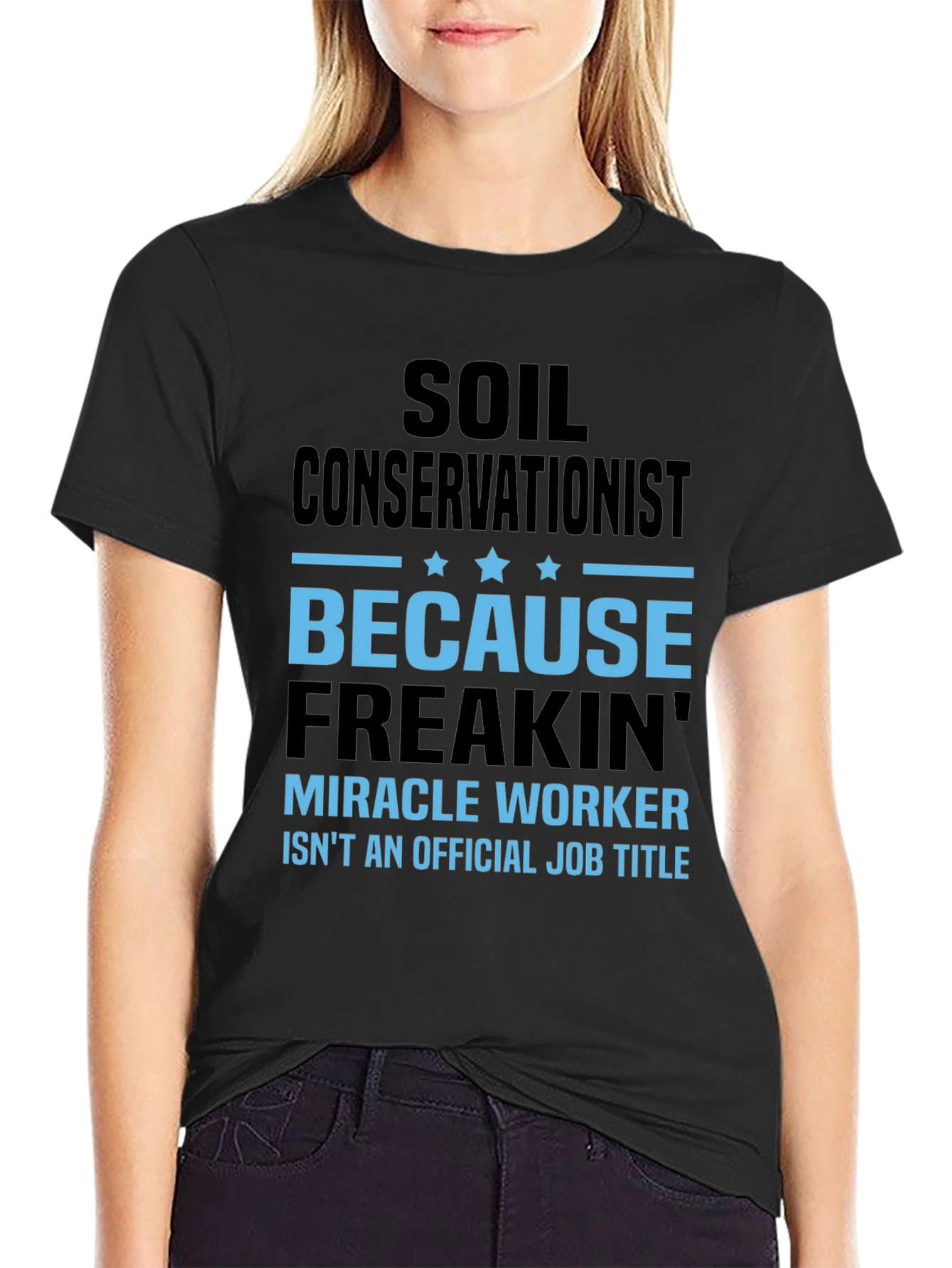 Soil Conservationist Funny Job Title T-Shirt