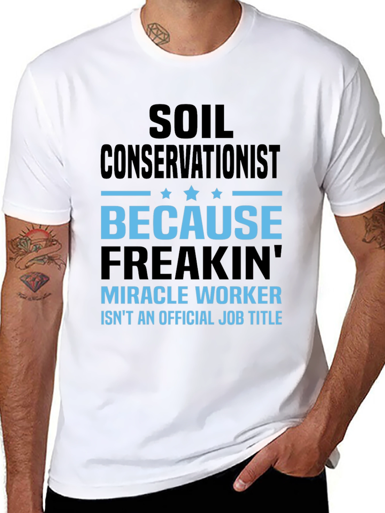 Soil Conservationist Funny Job Title T-Shirt
