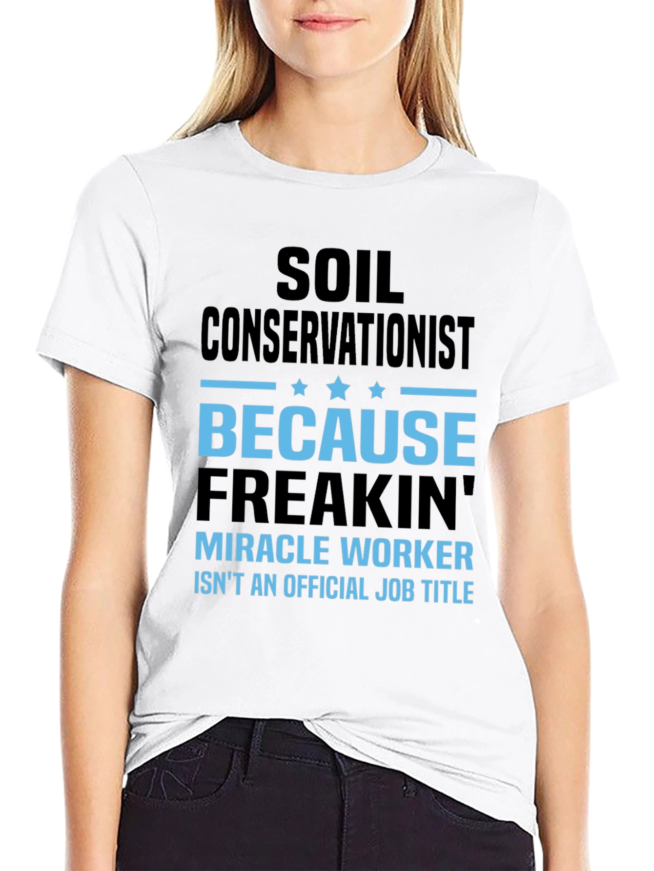 Soil Conservationist Funny Job Title T-Shirt