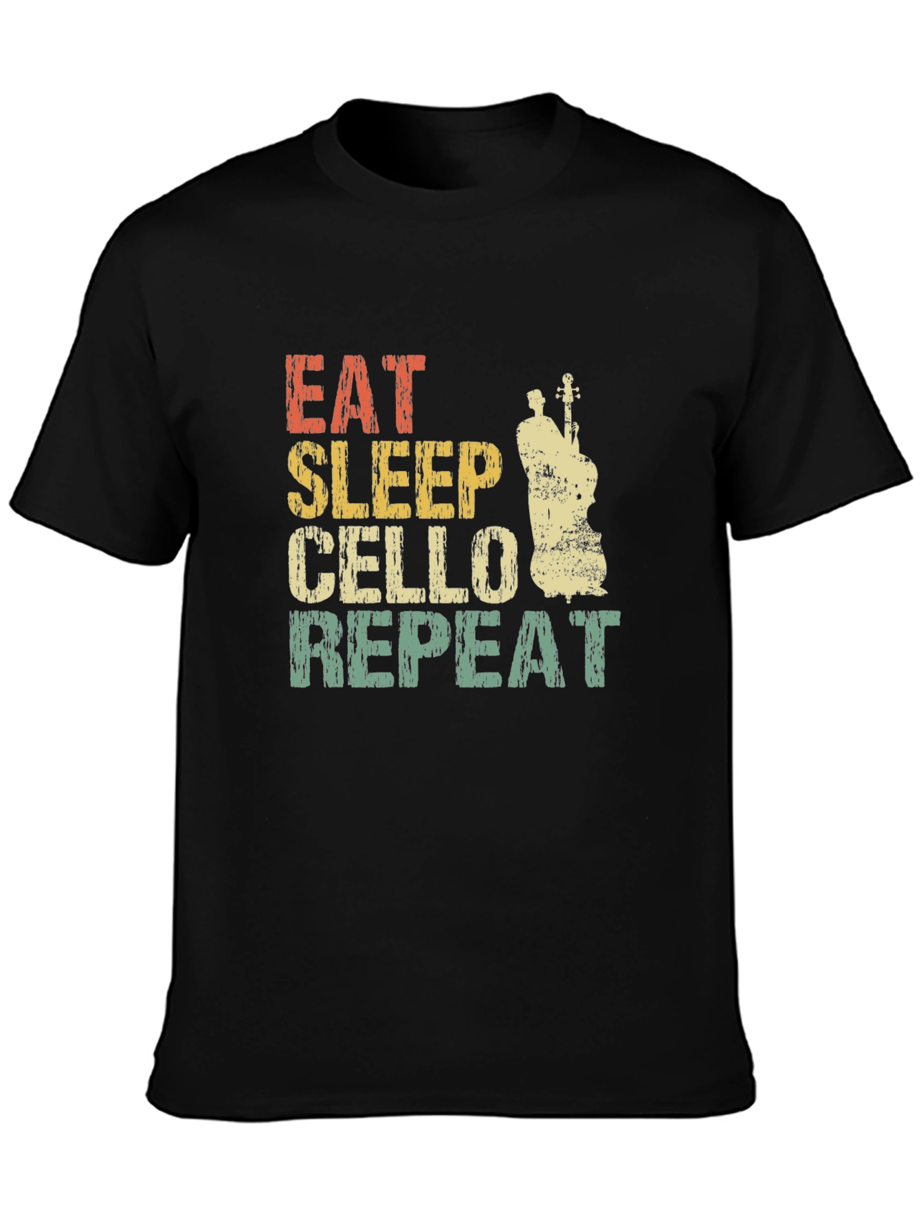 Eat Sleep Cello Repeat T-Shirt
