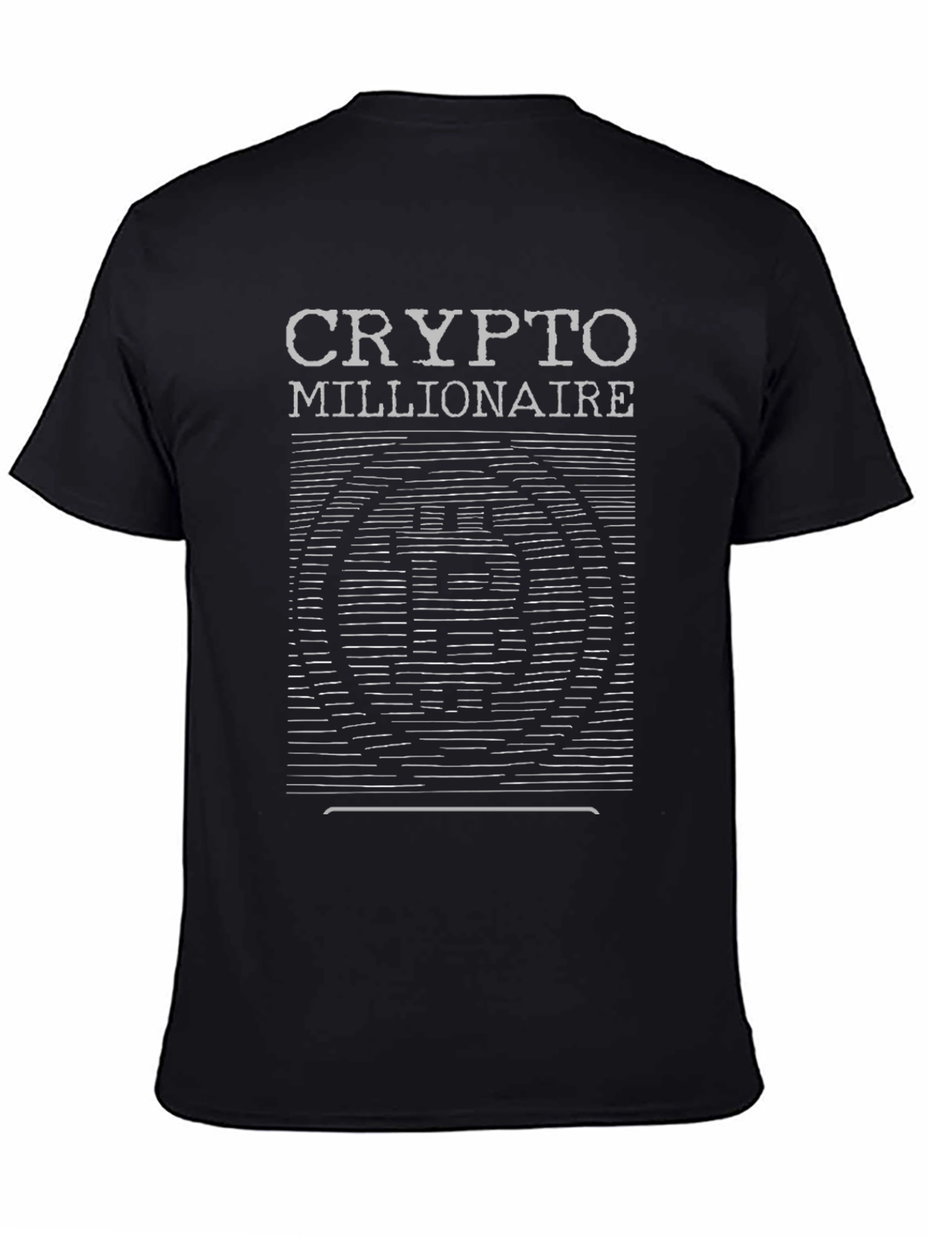 Crypto Millionaire Graphic Tee - Bitcoin Enthusiast T-Shirt