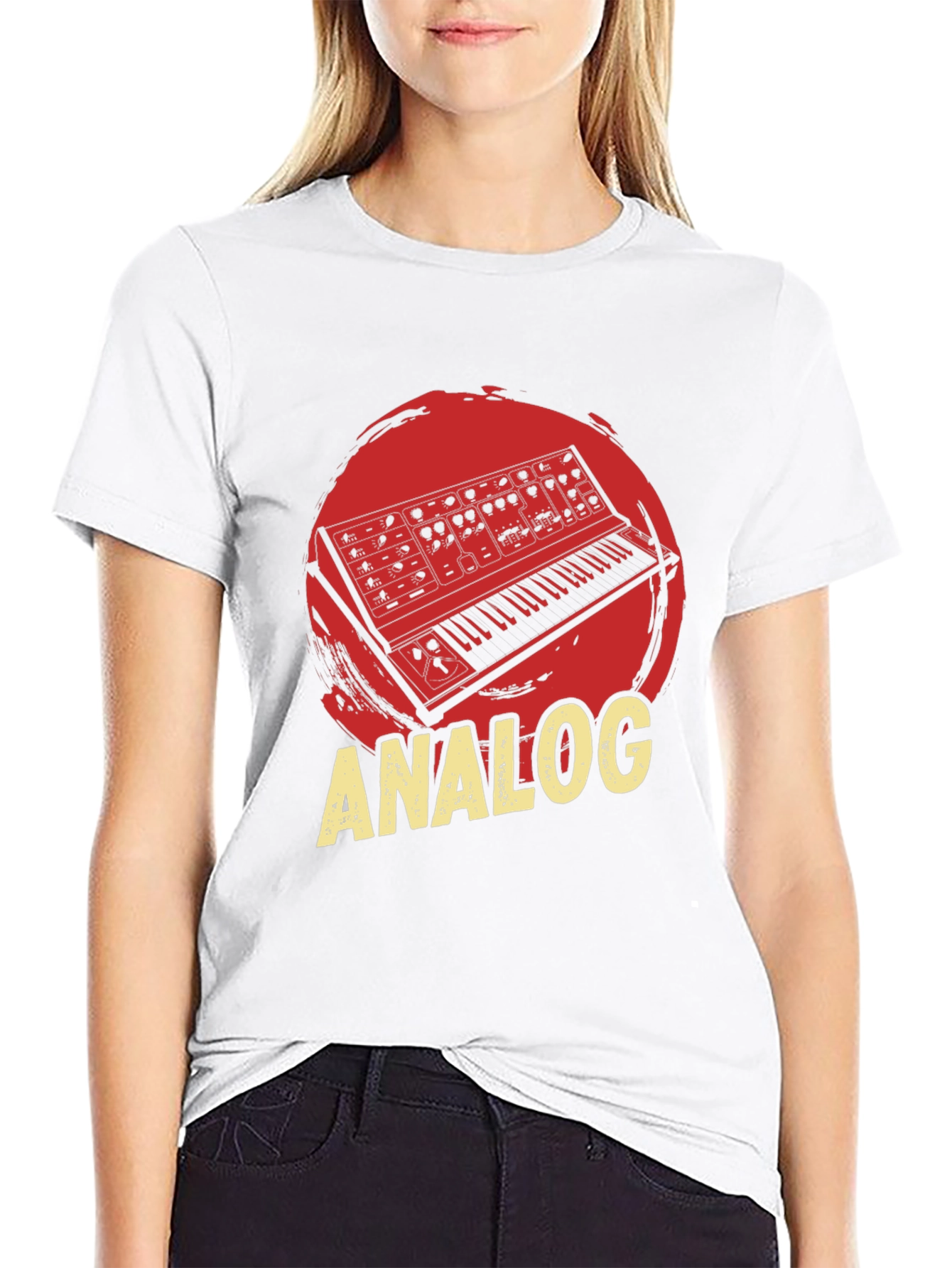 Analog Synth T-Shirt - Retro Music Design