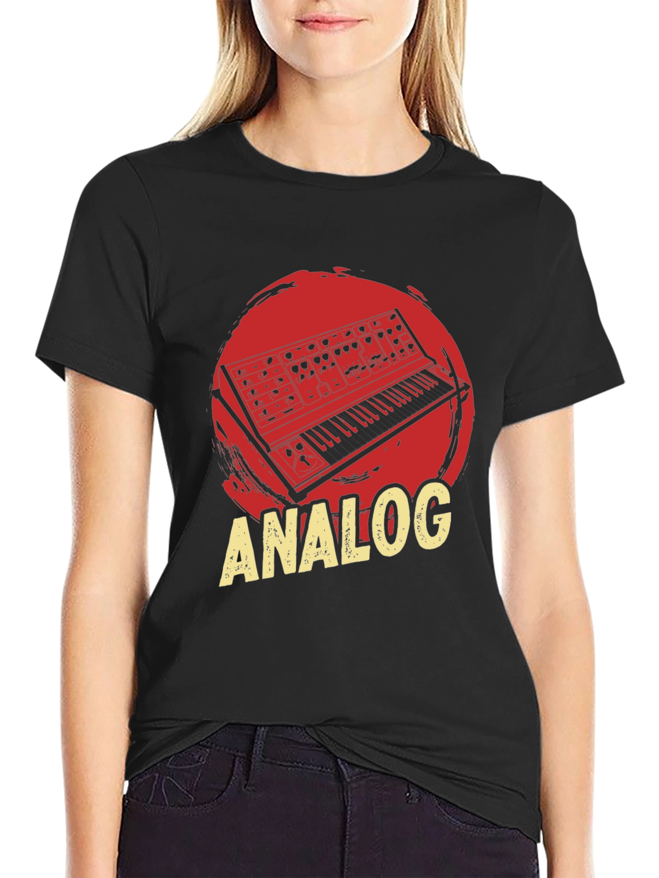 Analog Synth T-Shirt - Retro Music Design