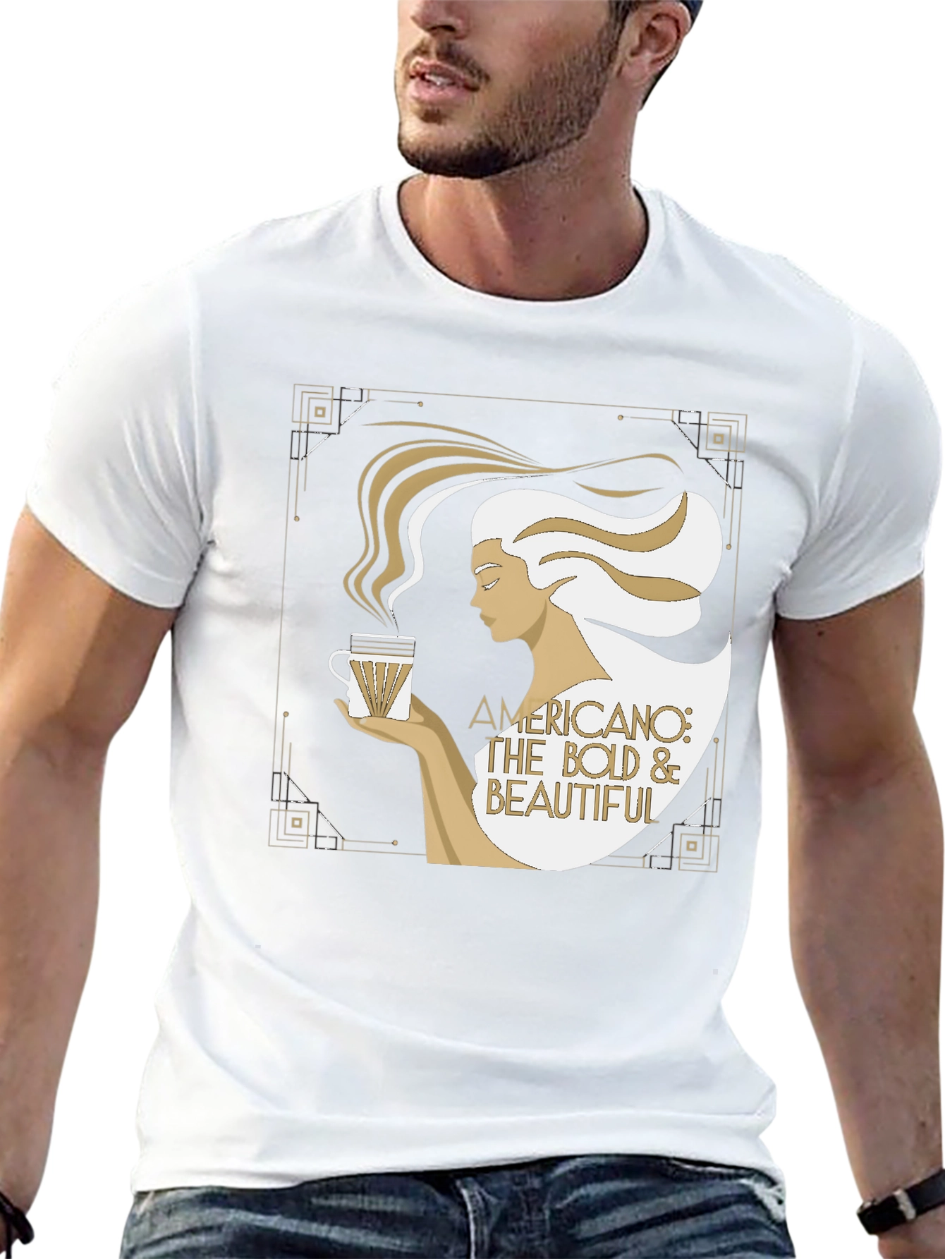 Bold & Beautiful Americano T-Shirt