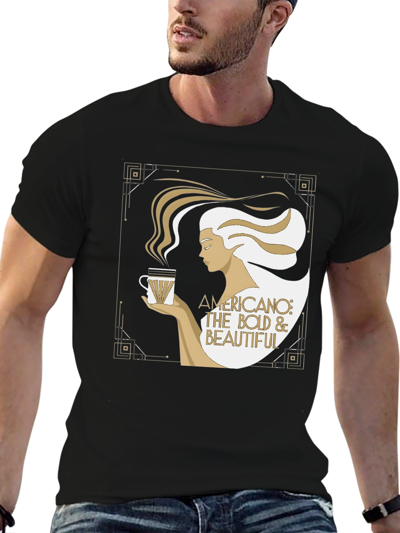 Bold & Beautiful Americano T-Shirt