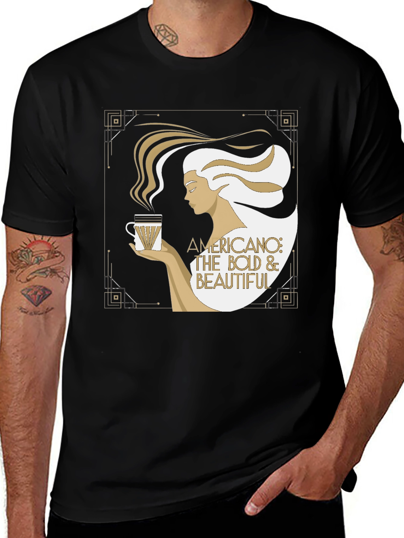 Bold & Beautiful Americano T-Shirt