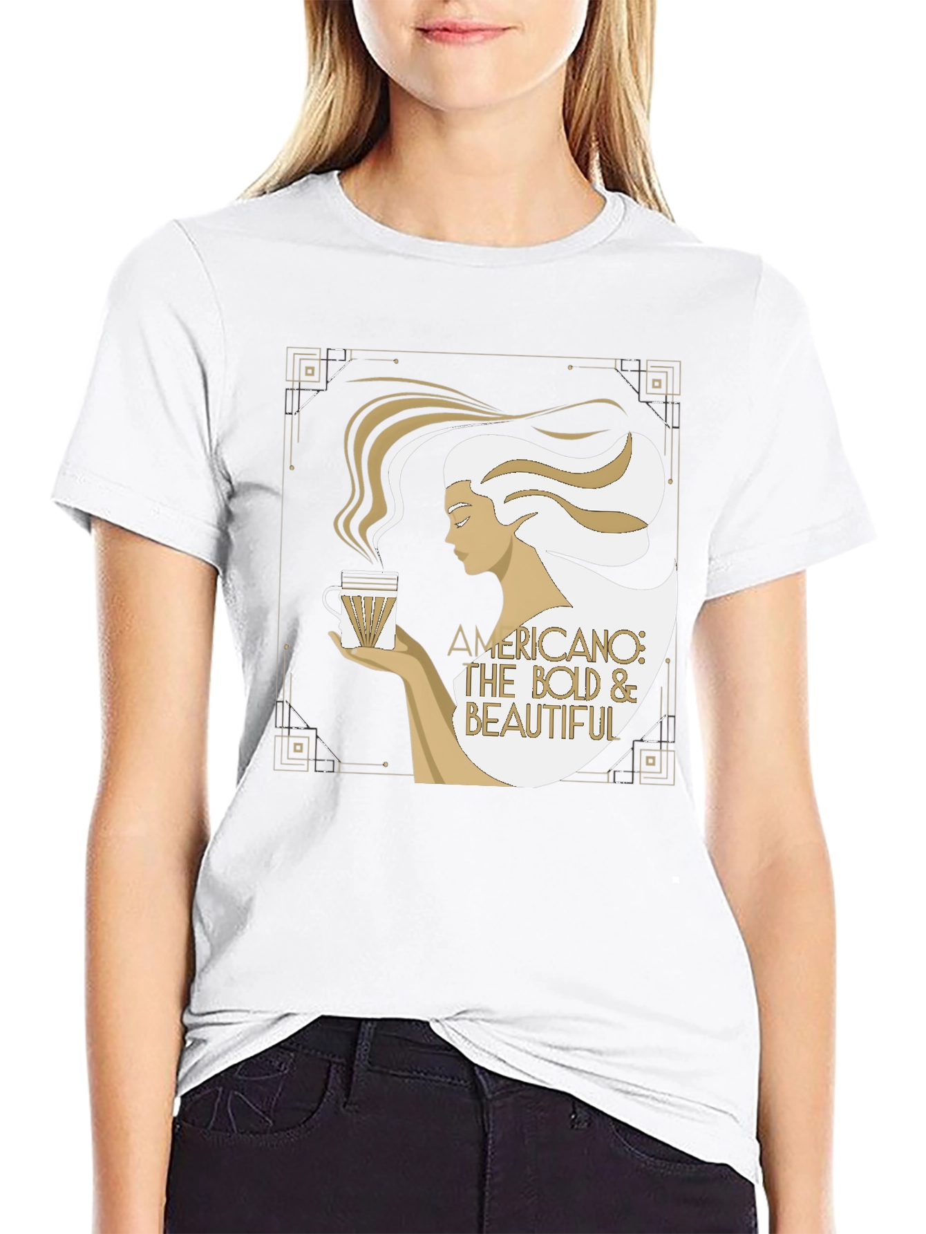 Bold & Beautiful Americano T-Shirt
