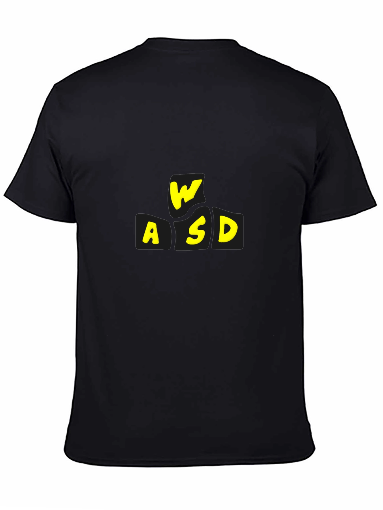 WASD Gaming T-Shirt - Black Short Sleeve