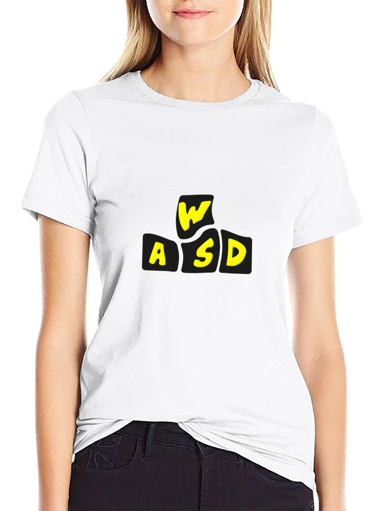 WASD Gaming T-Shirt - Black Short Sleeve