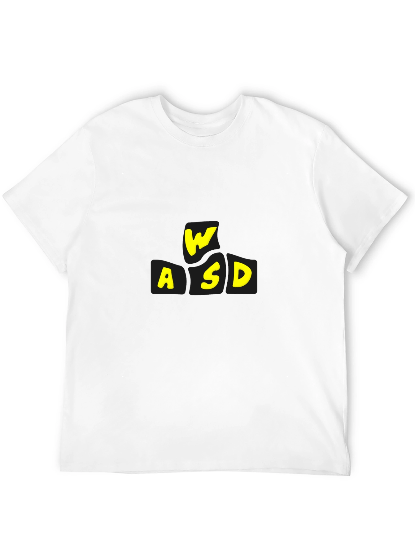 WASD Gaming T-Shirt - Black Short Sleeve