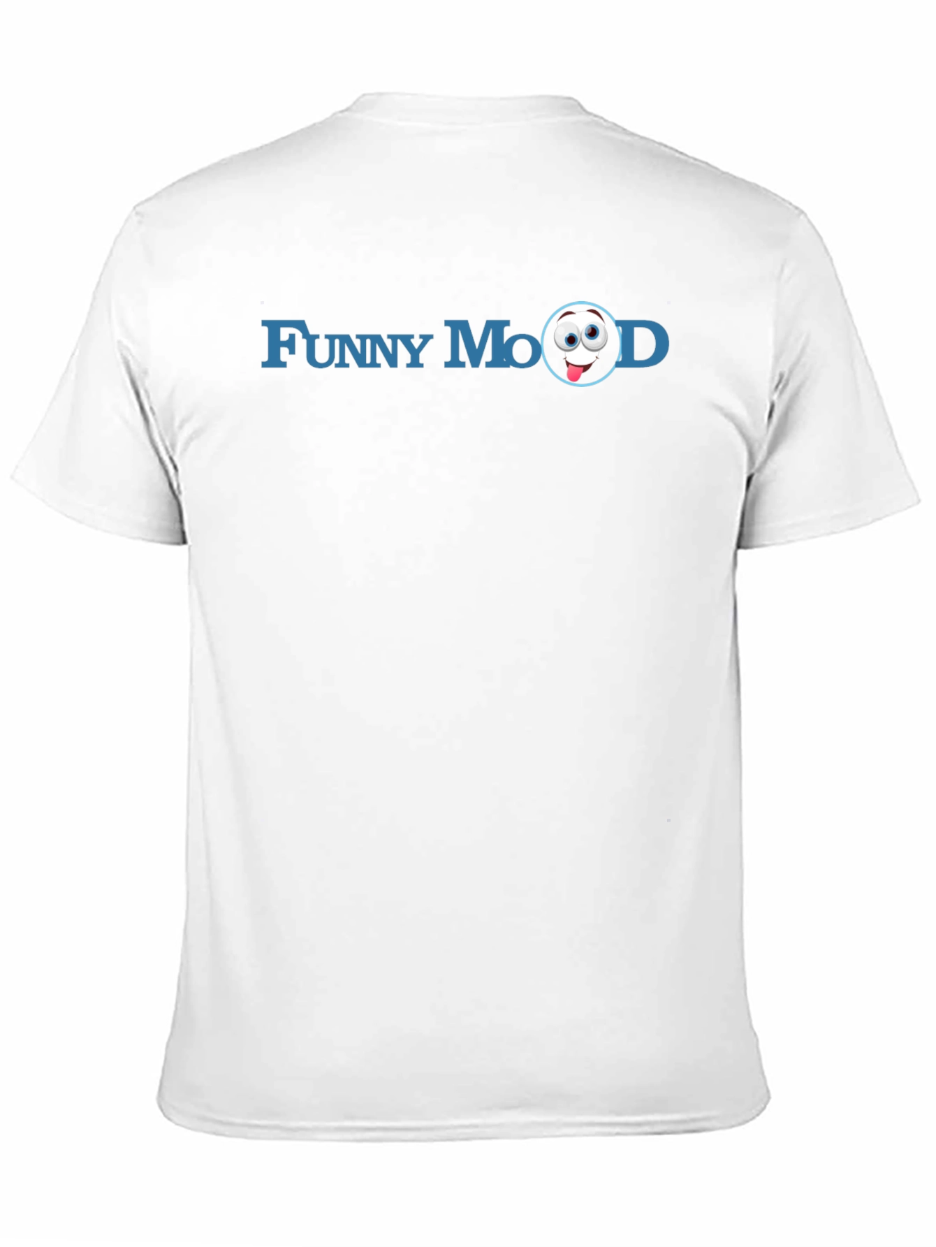 Funny Mood Graphic Tee - Soft Black Cotton T-Shirt