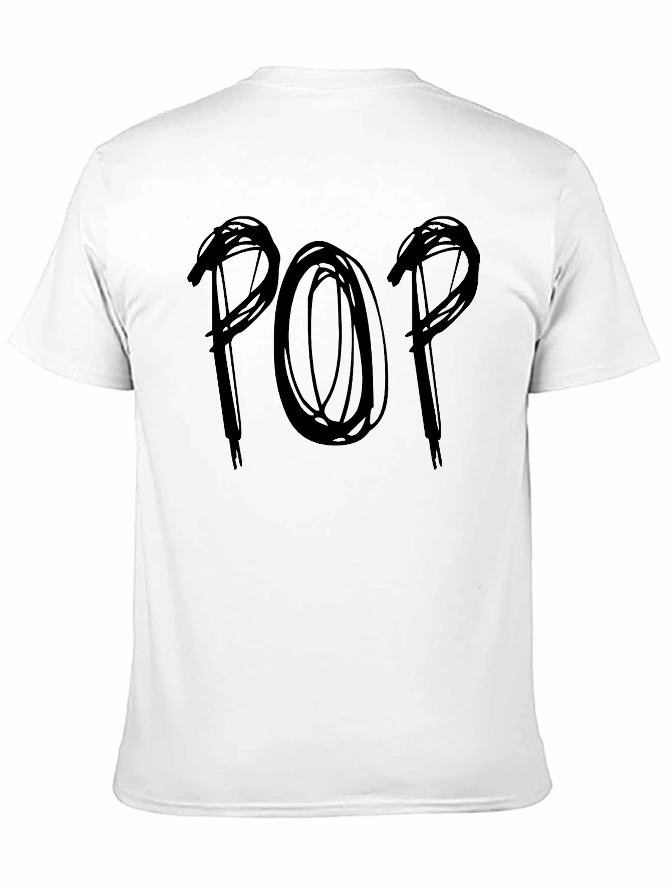Mens POP Graphic T-Shirt - Black