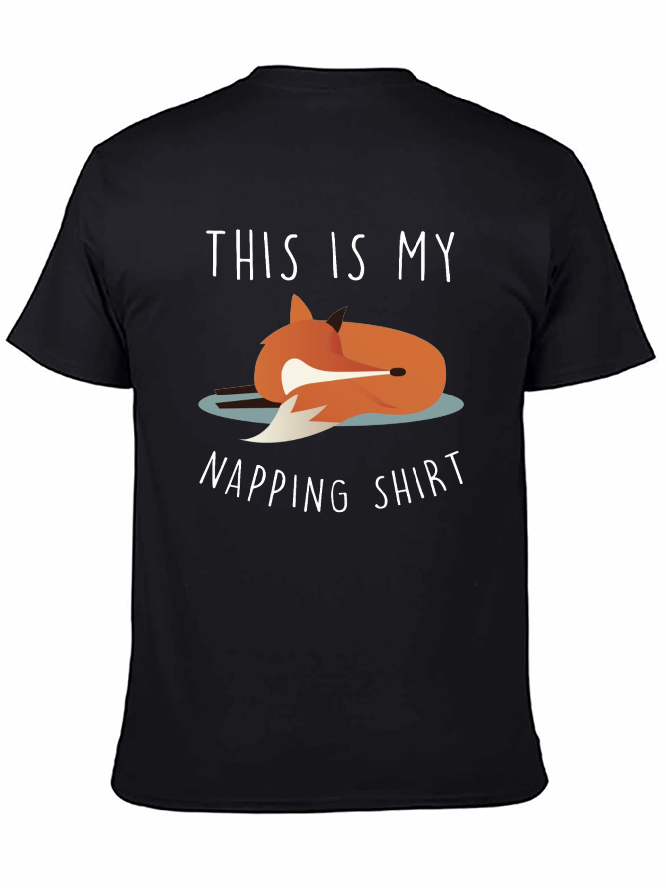 Napping Shirt - Fox Graphic Tee - Unisex