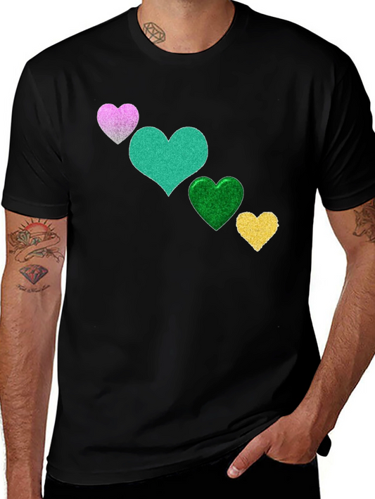 Heart Graphic Tee - Love in Color