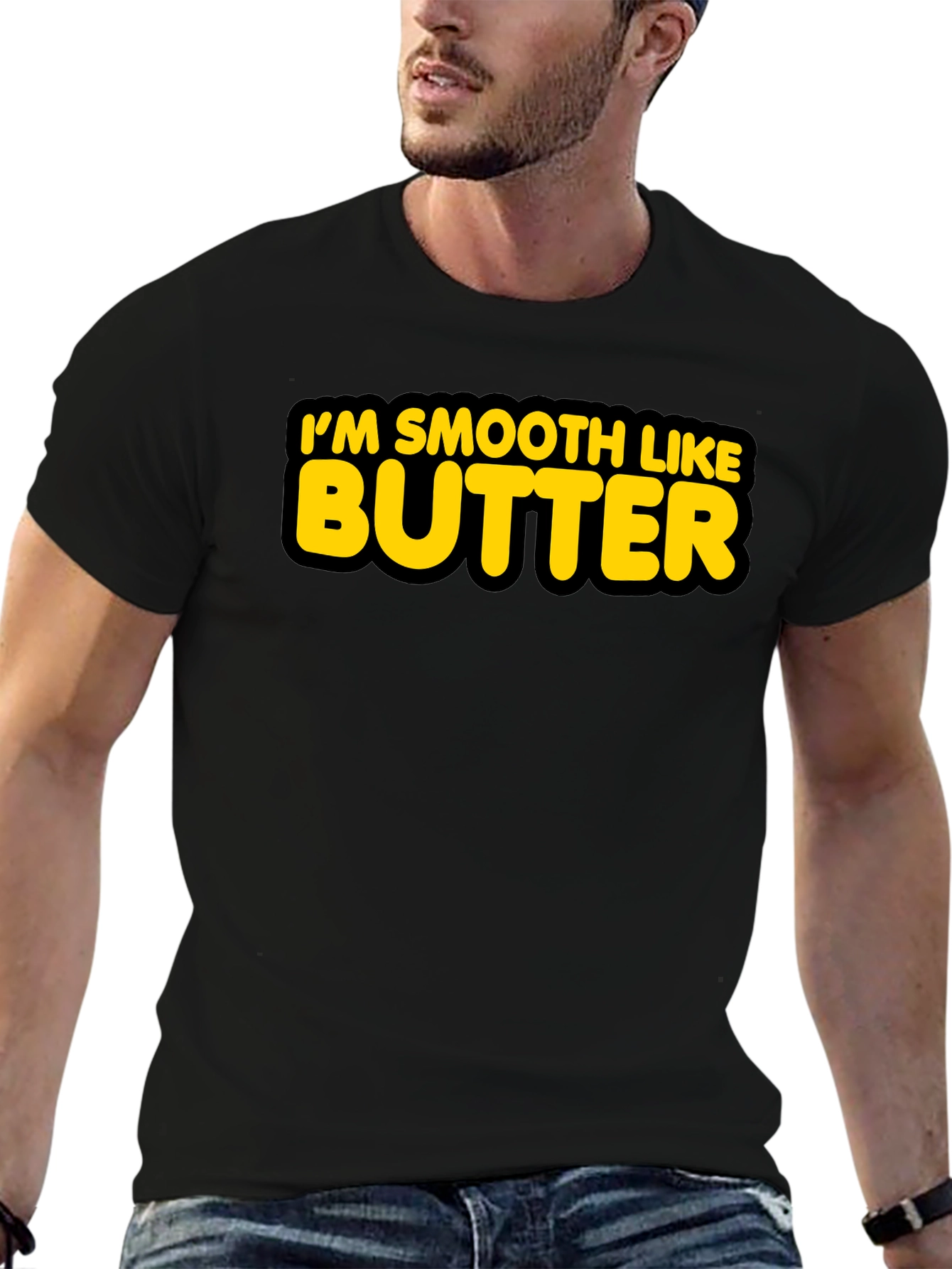 Im Smooth Like Butter Graphic Tee