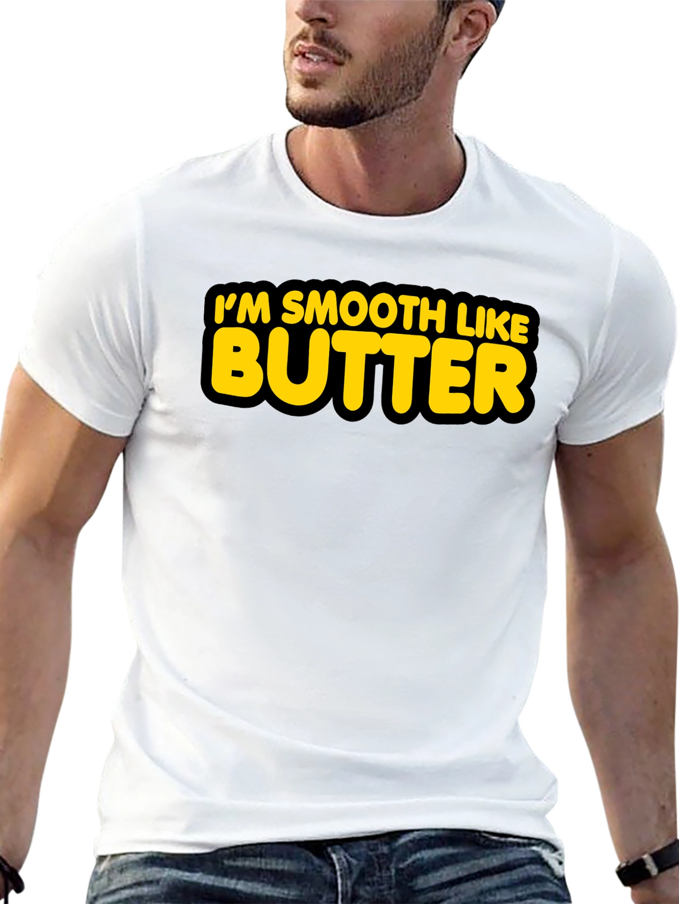Im Smooth Like Butter Graphic Tee