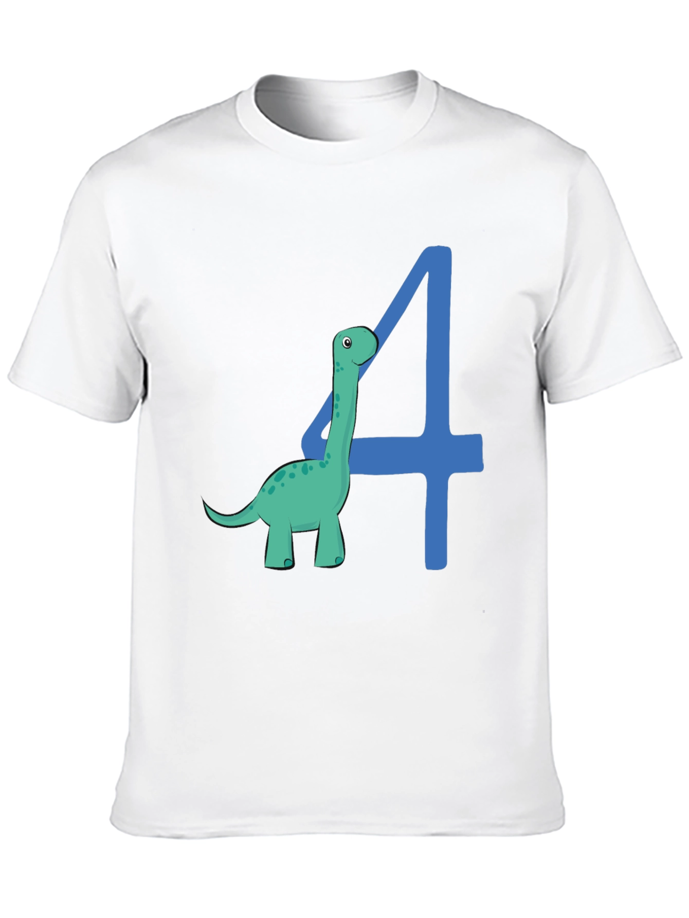 Dino 4th Birthday T-Shirt