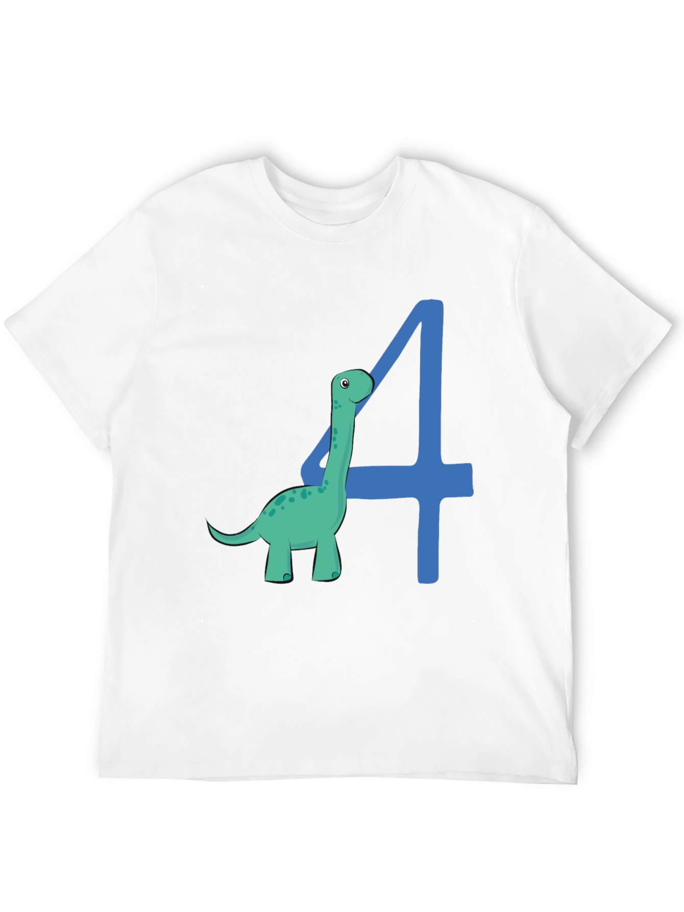 Dino 4th Birthday T-Shirt