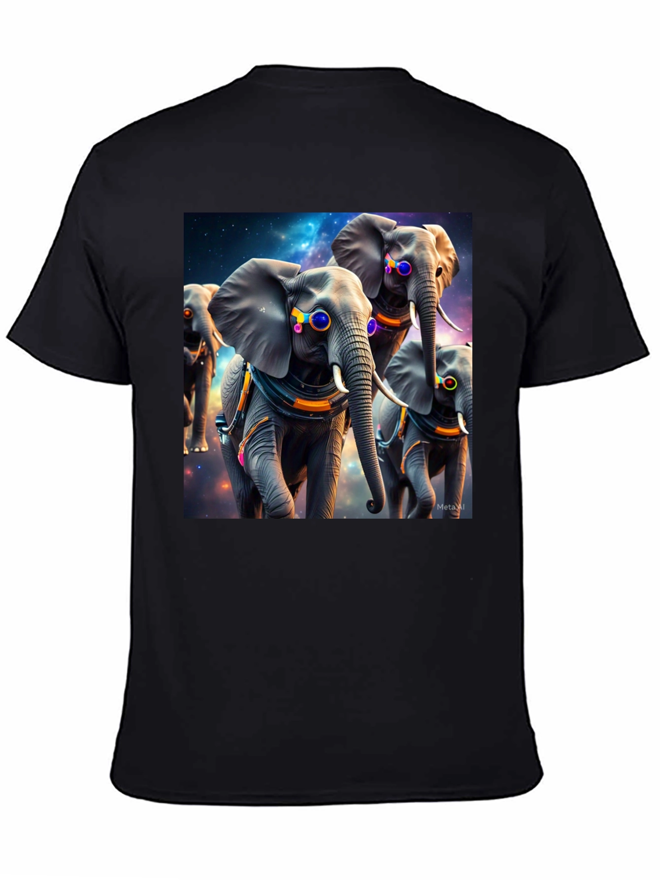 Cosmic Elephant T-Shirt: Unique Graphic Tee