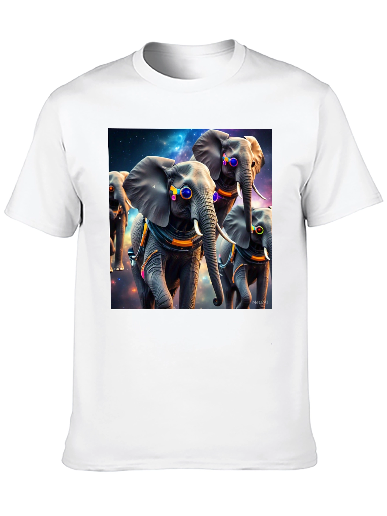 Cosmic Elephant T-Shirt: Unique Graphic Tee