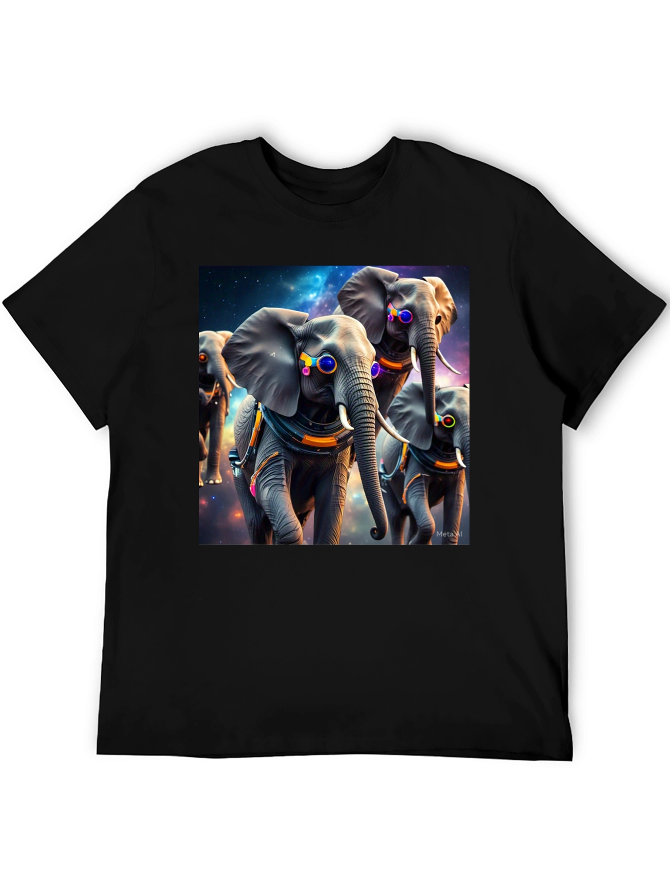 Cosmic Elephant T-Shirt: Unique Graphic Tee