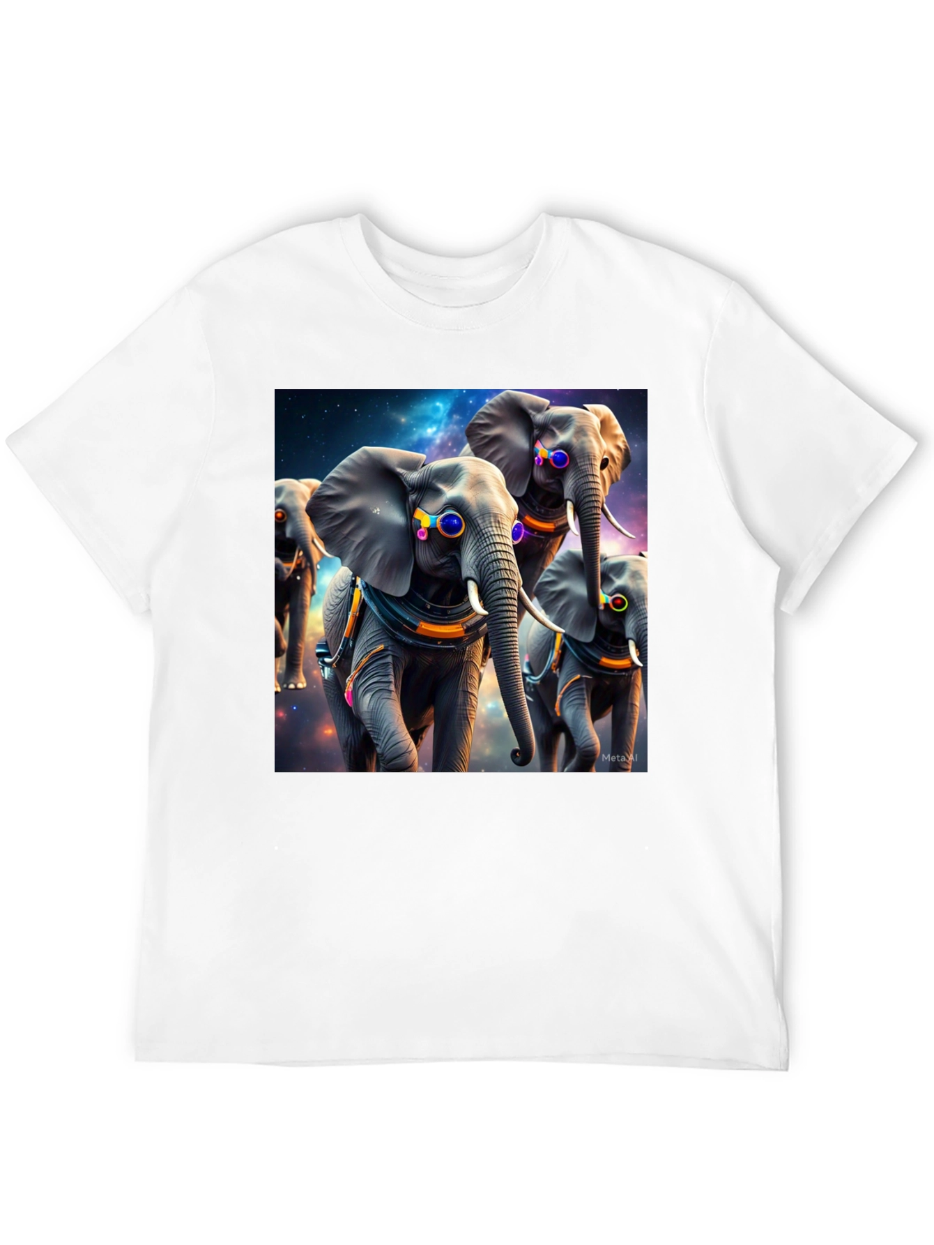 Cosmic Elephant T-Shirt: Unique Graphic Tee