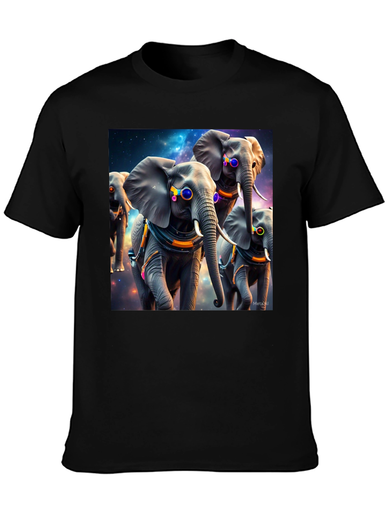 Cosmic Elephant T-Shirt: Unique Graphic Tee
