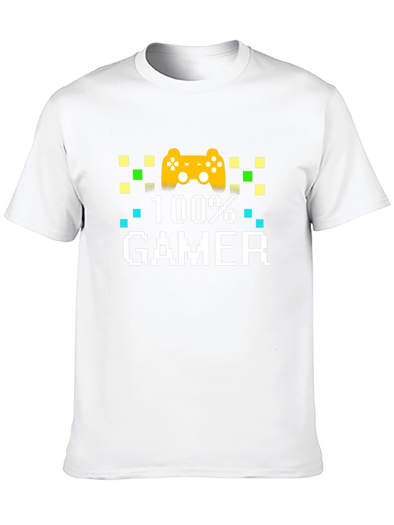 100% Gamer Black Graphic T-Shirt