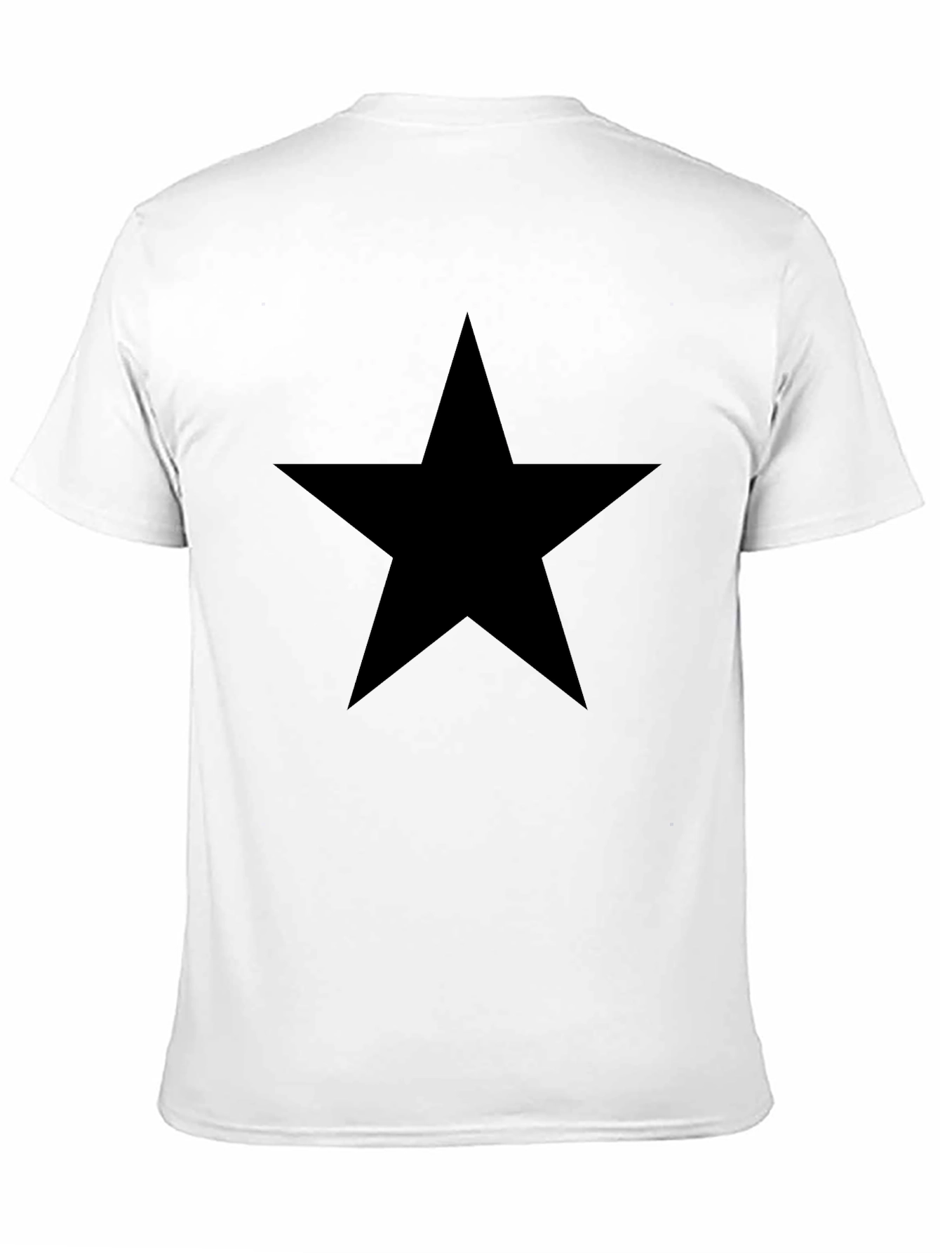 Black Star Graphic Tee - Modern Style