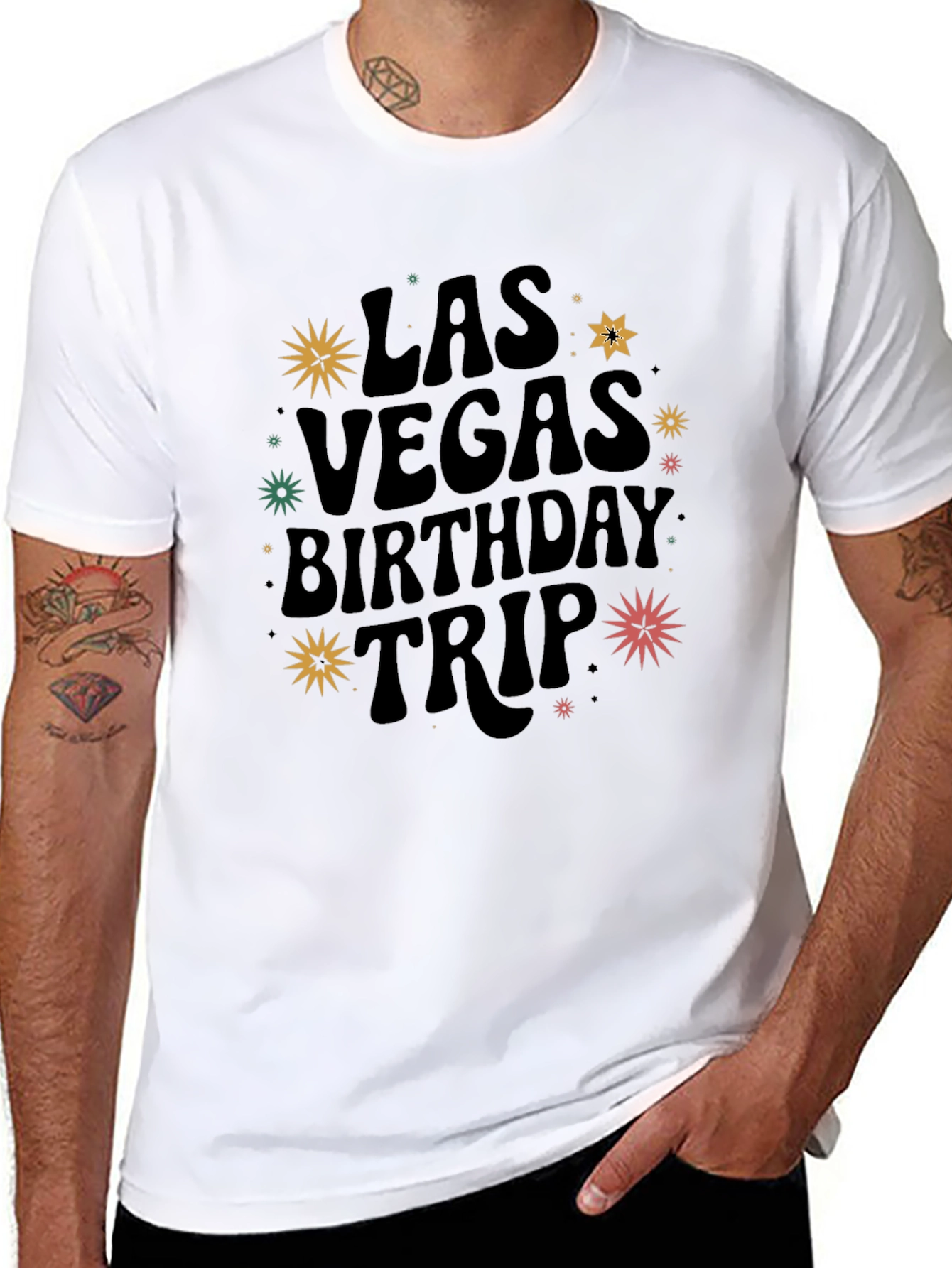 Las Vegas Birthday Trip Graphic Tee