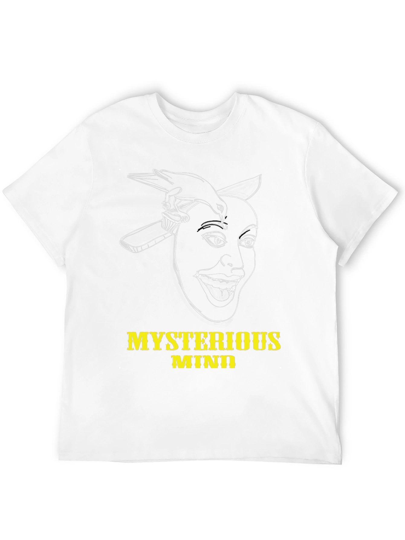Mysterious Mind Black Graphic Tee