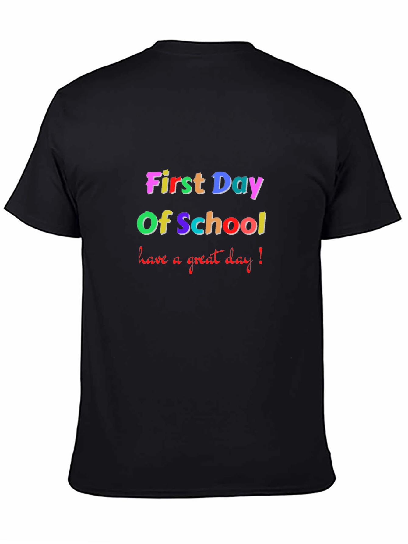 First Day of School Graphic T-Shirt