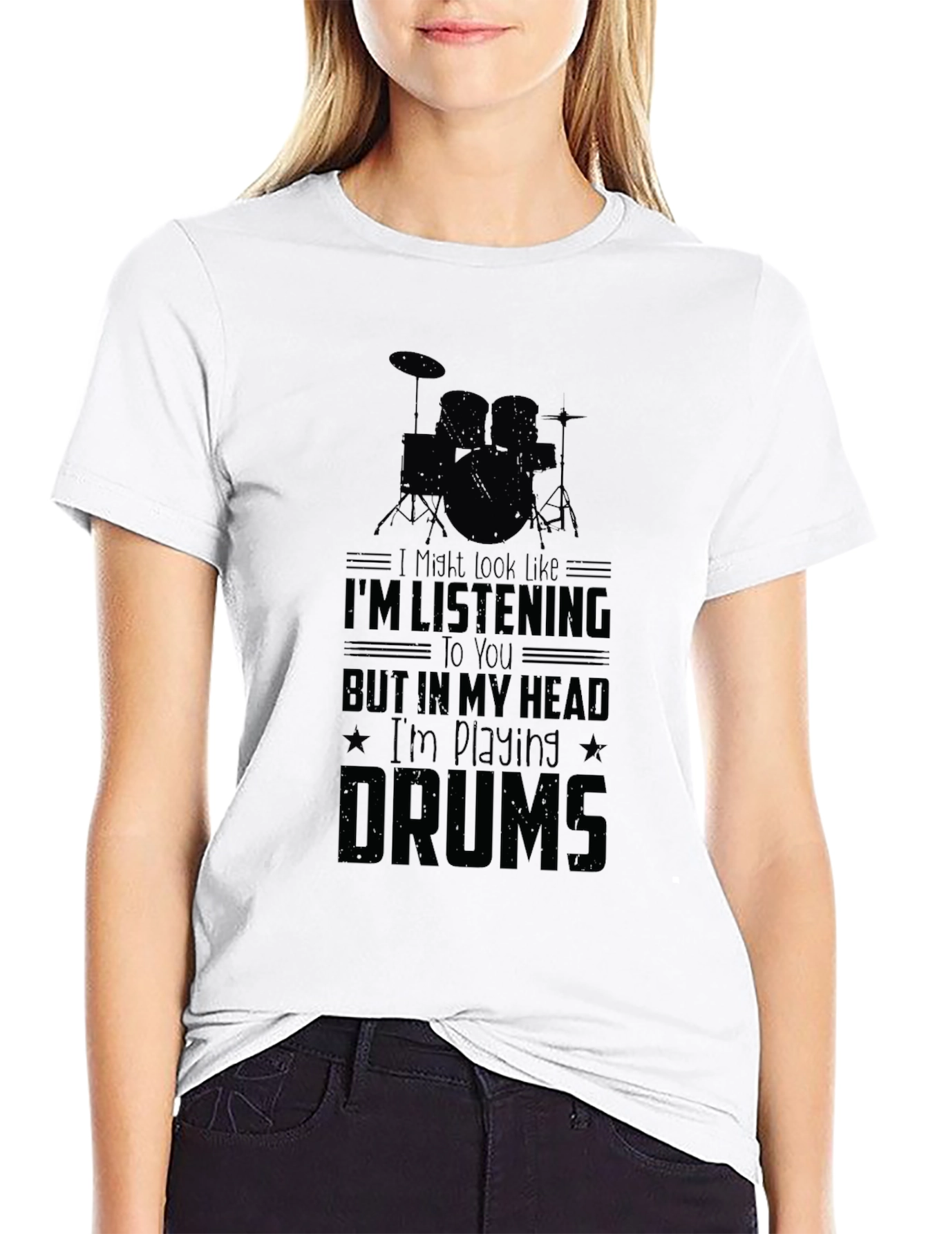 Drummer T-Shirt - Im Playing Drums!